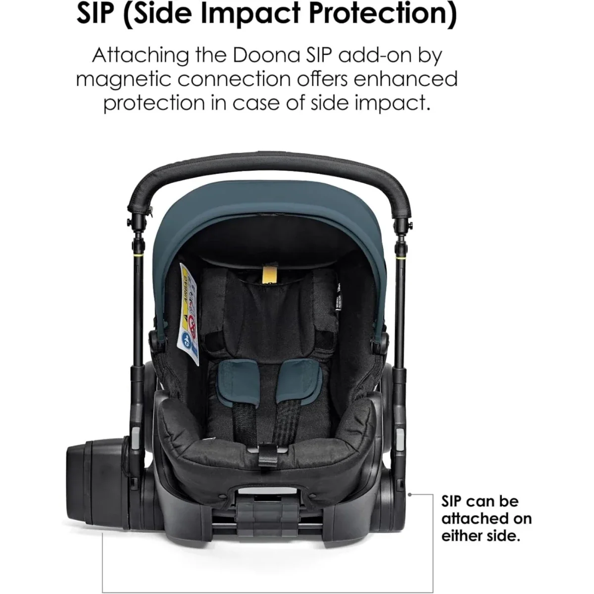 Doona X Infant Car Seat & Stroller - Ocean Blue - Image 6