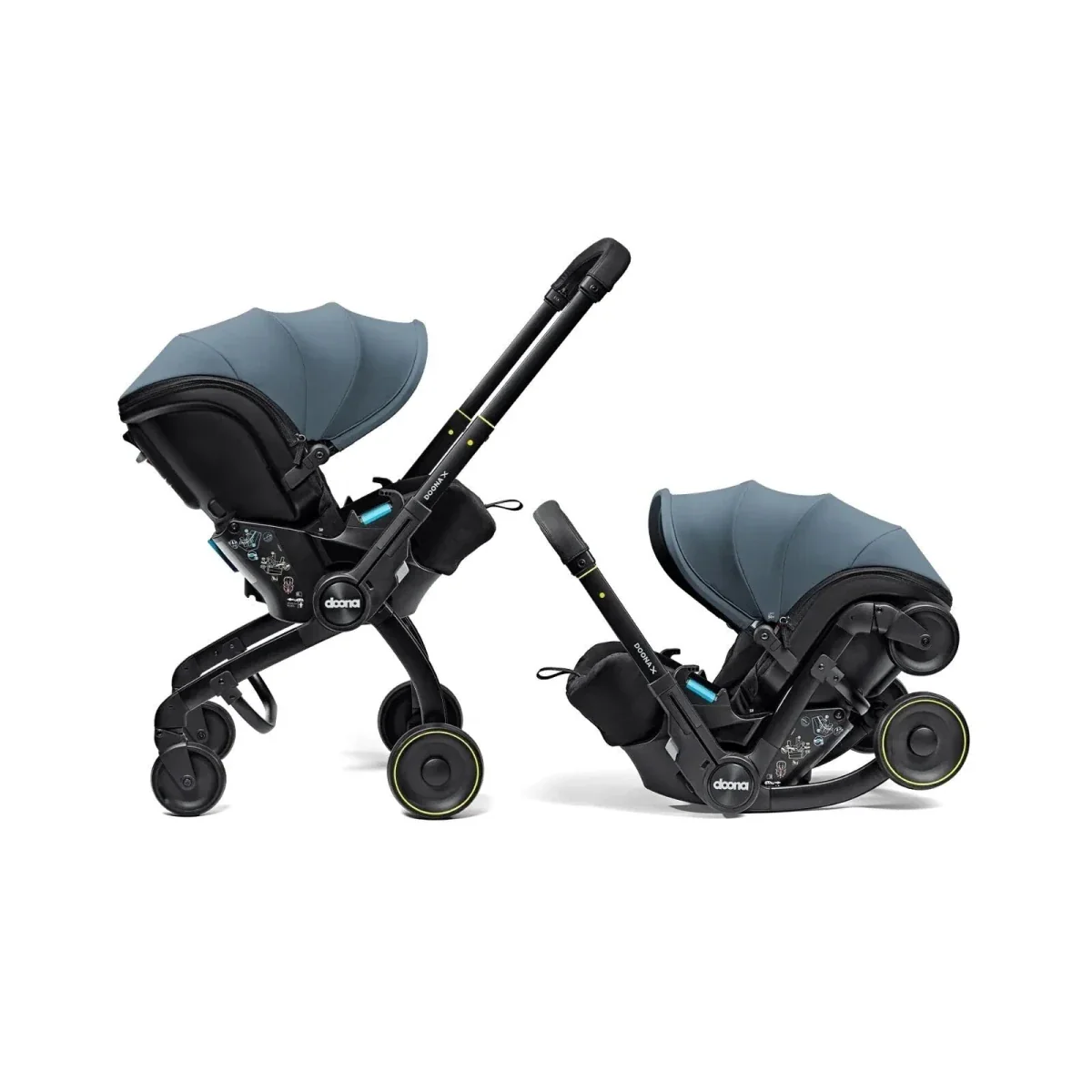 Doona X Infant Car Seat & Stroller - Ocean Blue - Image 7
