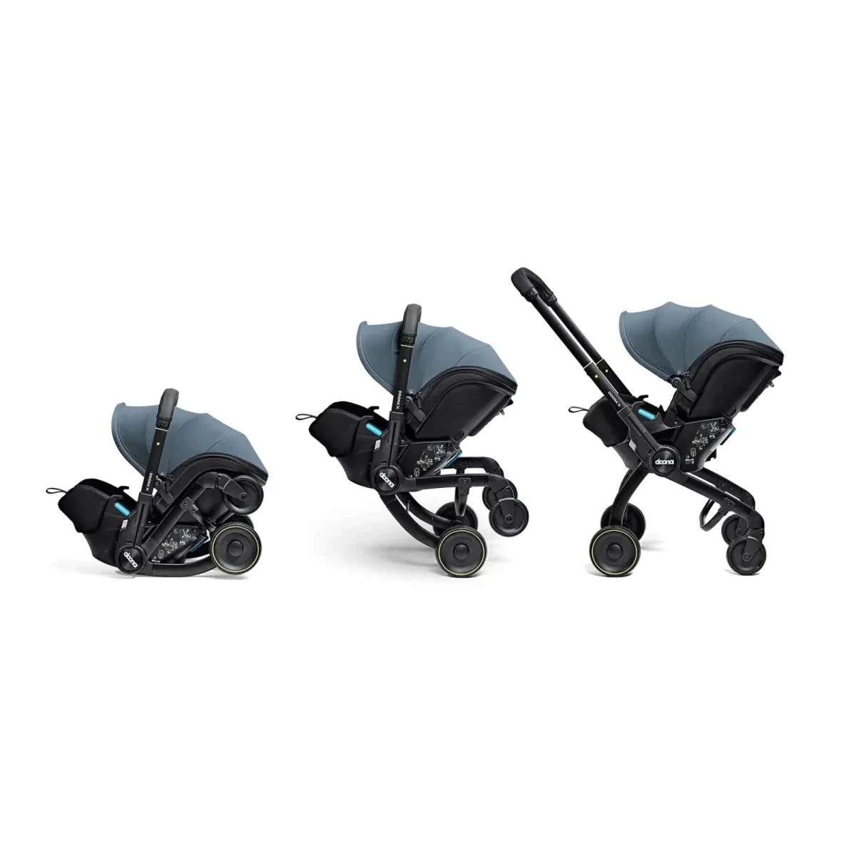 Doona X Infant Car Seat & Stroller - Ocean Blue - Image 8
