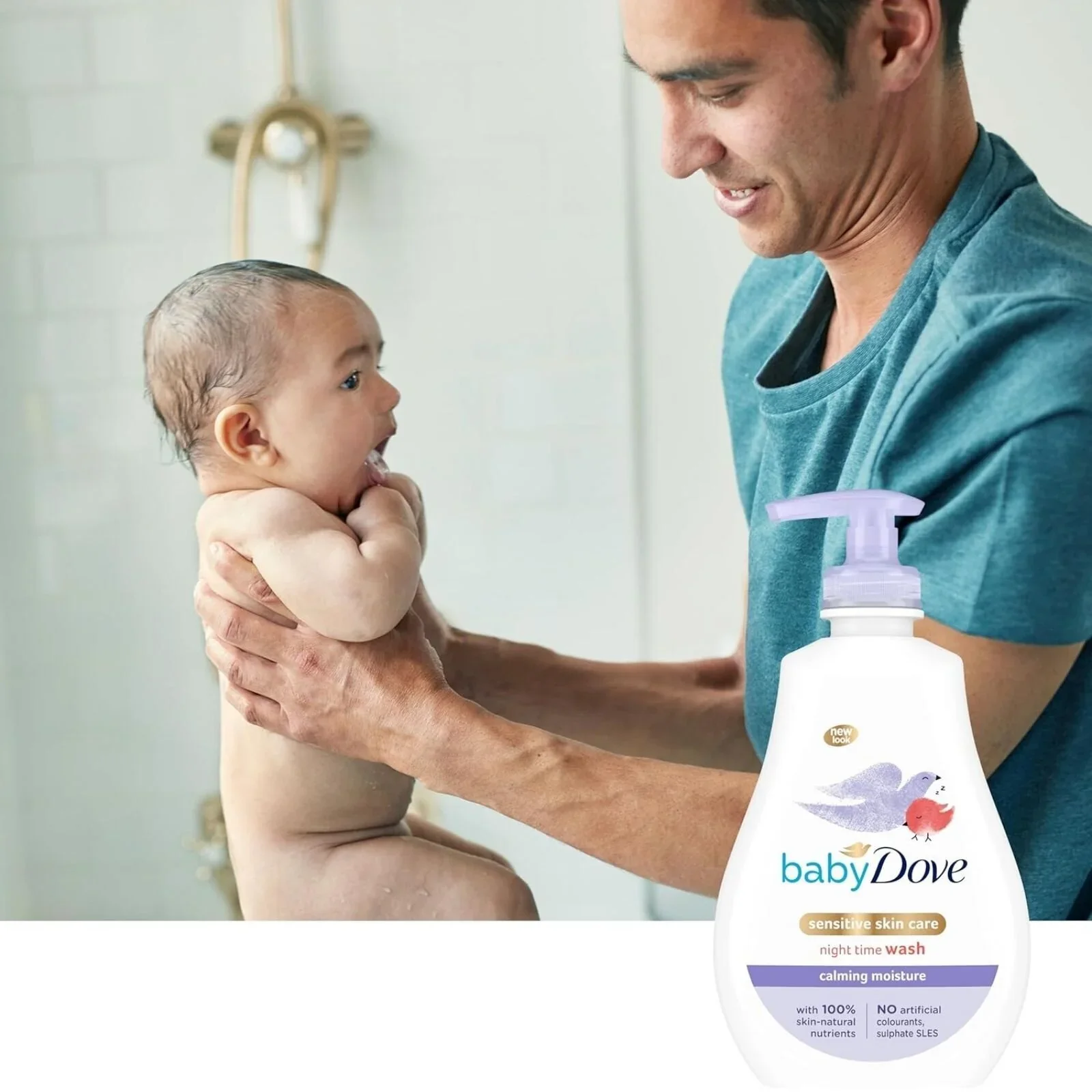 Dove Baby Calming Moisture Night Time Sensitive Wash 400ml - Image 5
