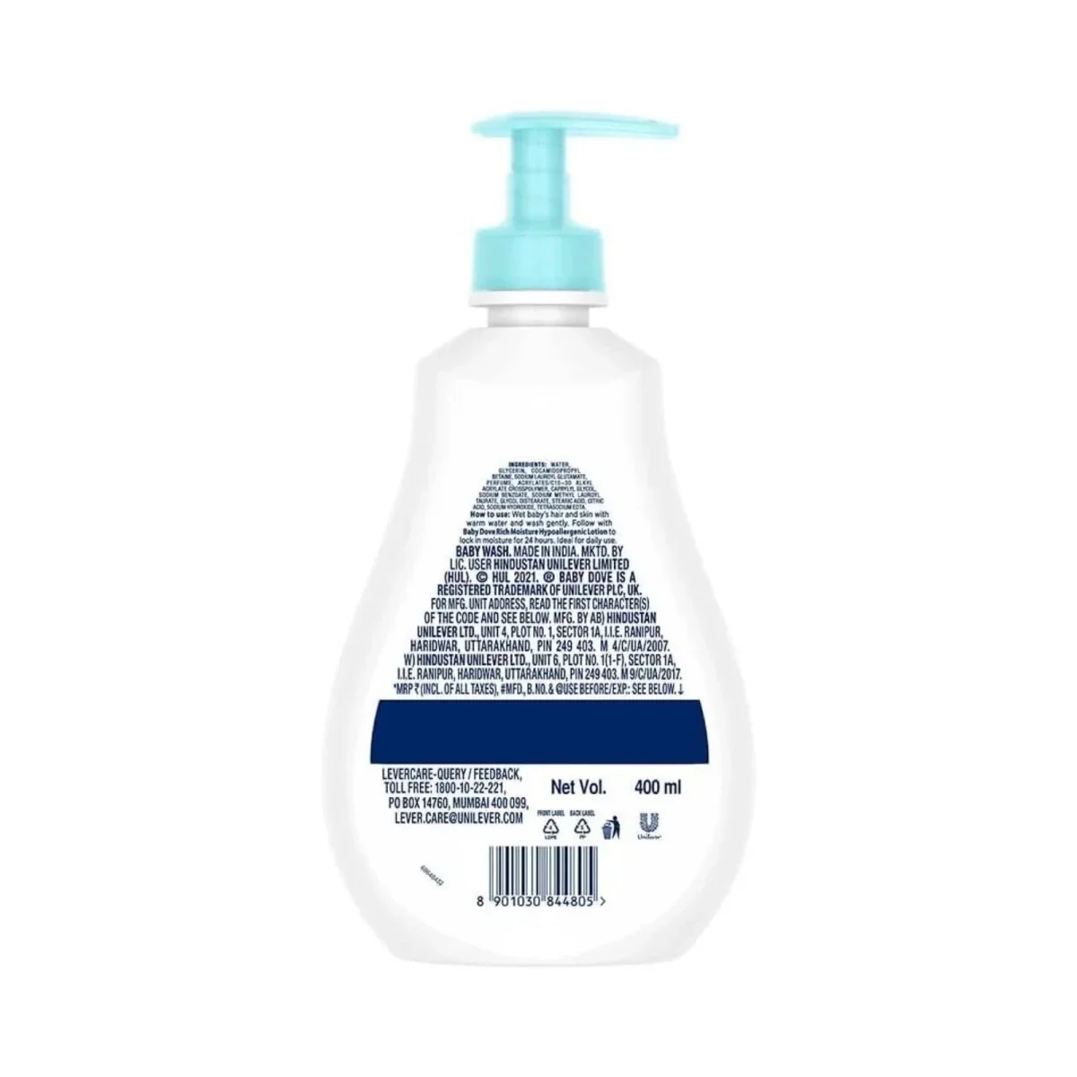 Dove Baby Head to Toe Sensitive Wash 200ml - Image 2