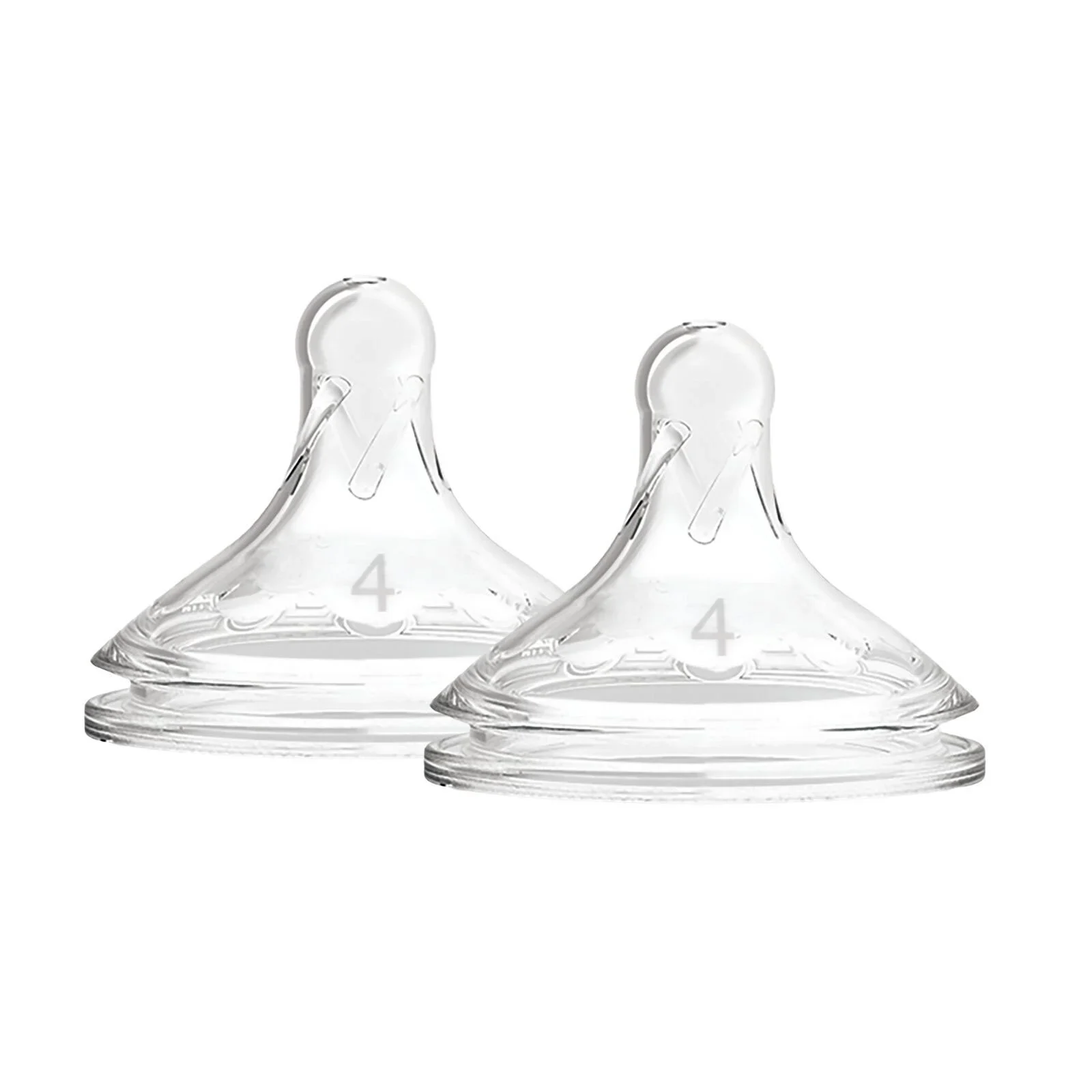Dr. Brown's Options+ Baby Bottle Teats Level 4 Wide Neck 9+ months Pack of 2 - Image 2