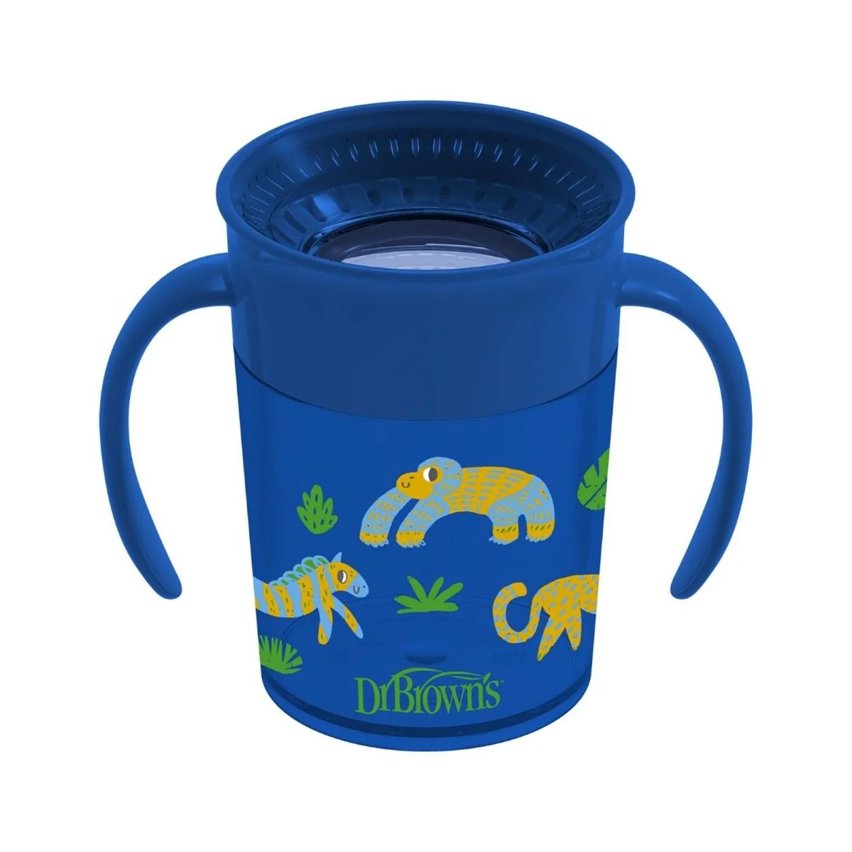 Dr. Brown's 360 Spoutless Transition Cup 300ml - Blue - Image 2