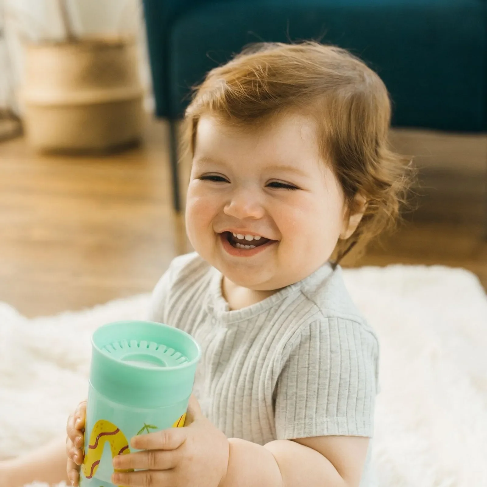 Dr. Brown's Milestones Cheers 360 Cup 300ml - Green - Image 6