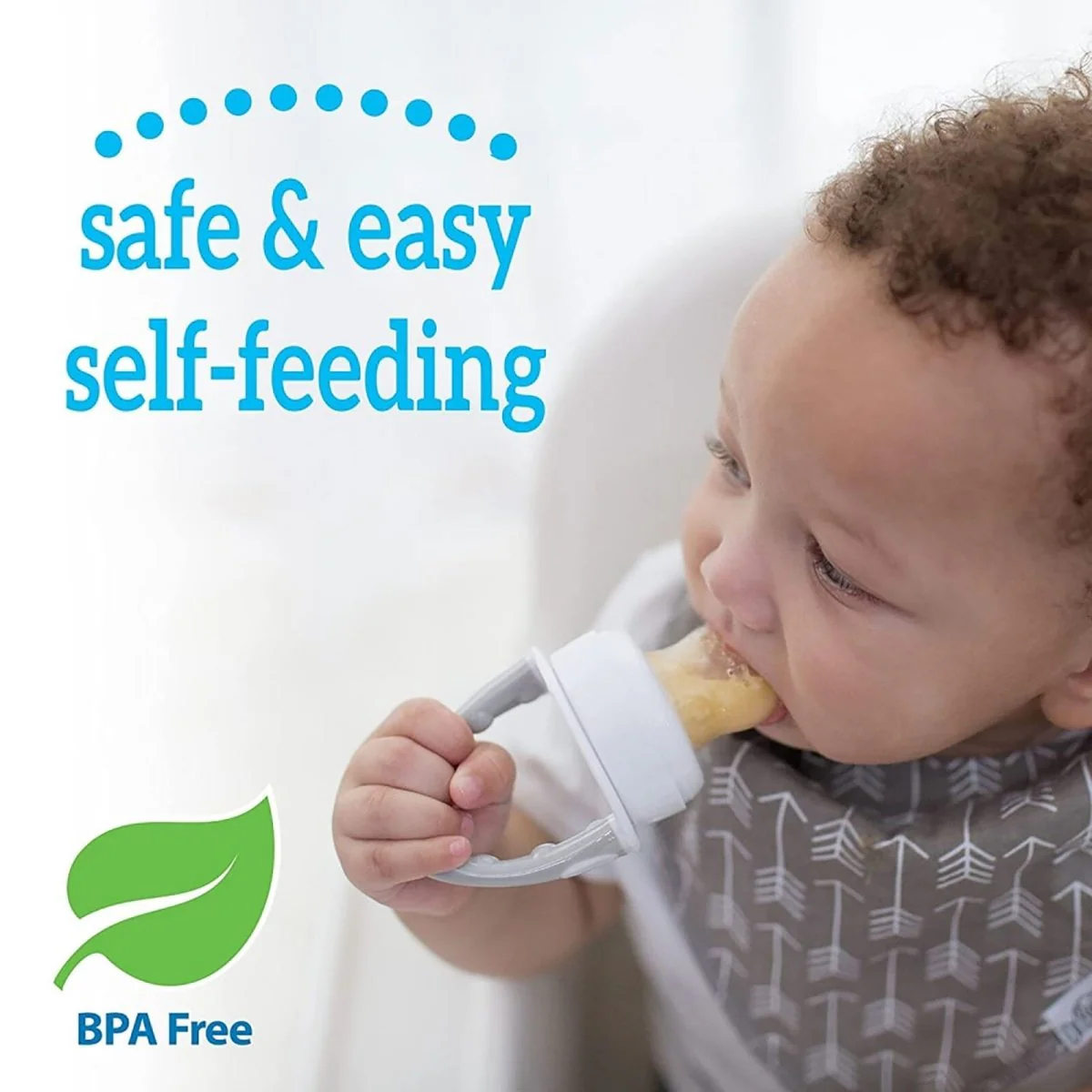 Dr. Brown's Fresh Firsts Silicone Feeder Pack of 2 - Image 2