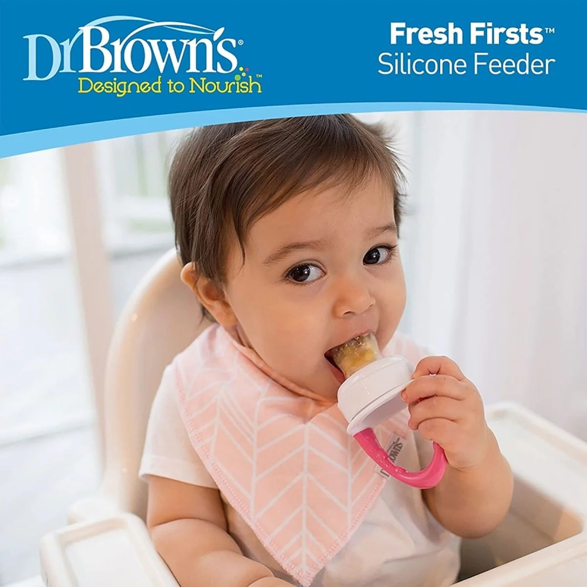 Dr. Brown's Fresh Firsts Silicone Feeder Pack of 2 - Image 3