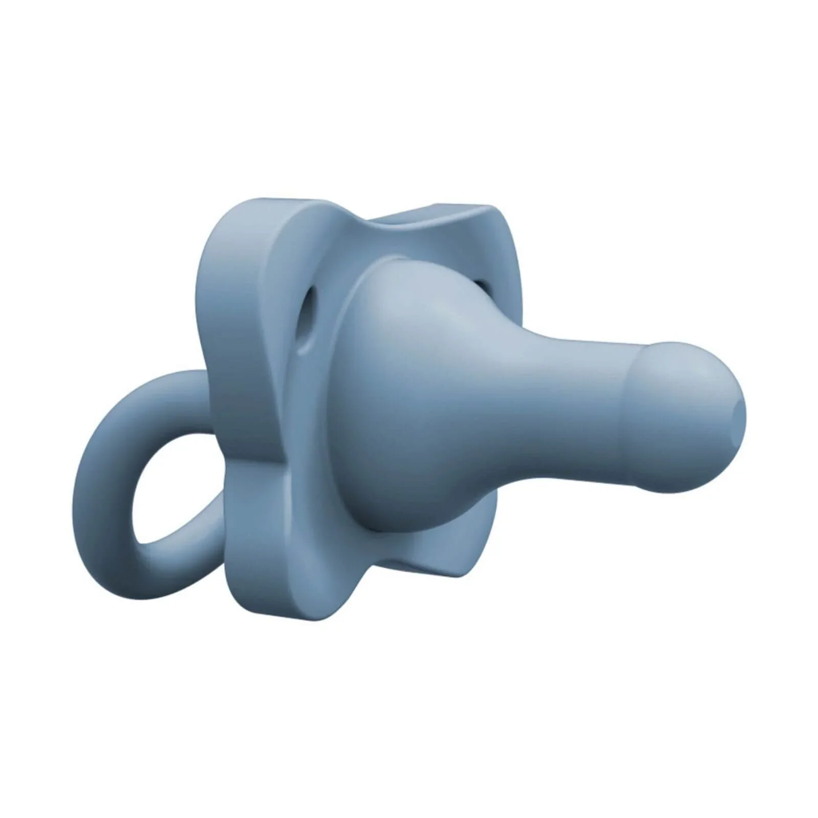 Dr. Brown's One Piece Silicone Soother 0+ months Pack of 2 - Blue - Image 4