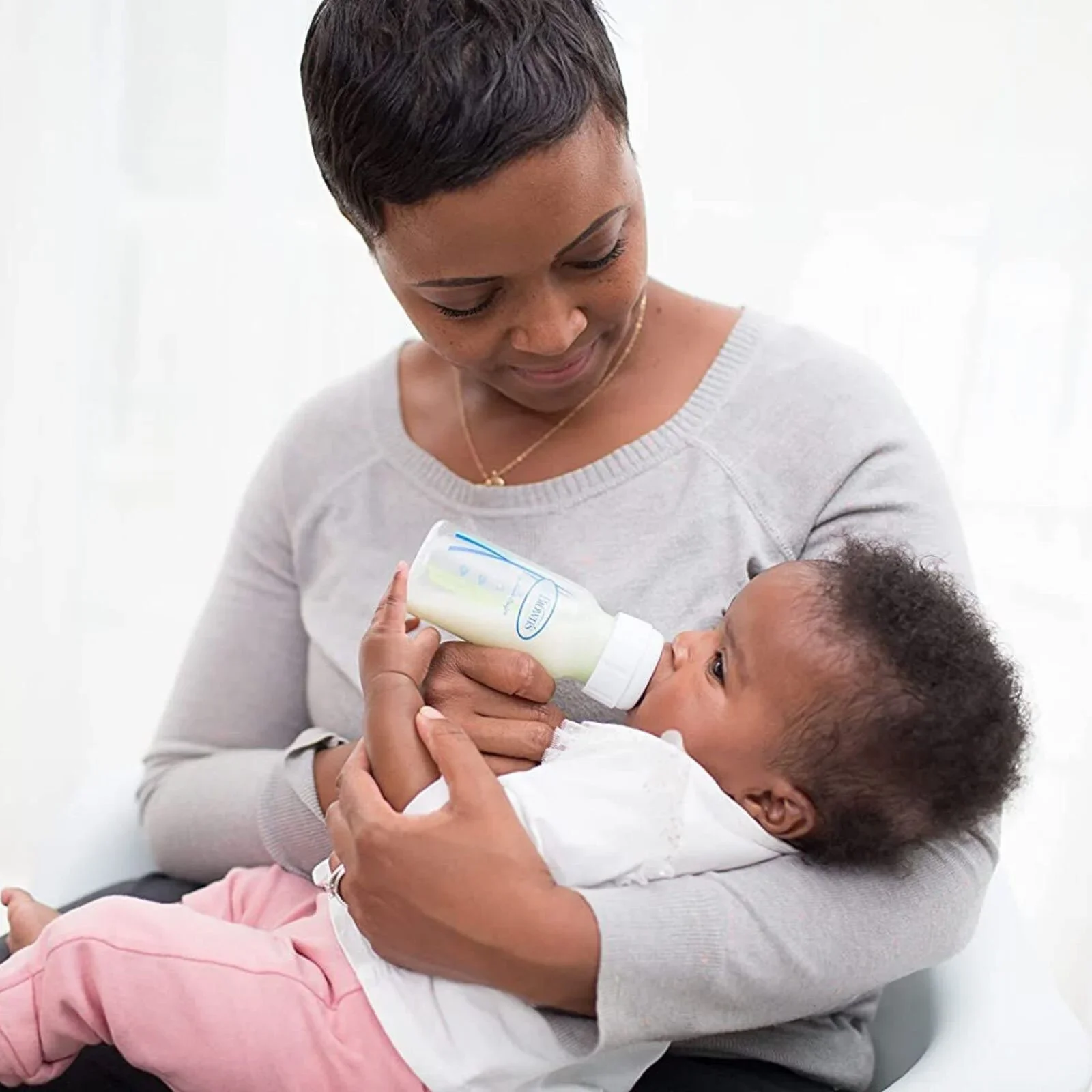 Dr. Brown's Options+ Anti-Colic Narrow Neck Baby Bottle Premature Flow Level 60ml - Image 3