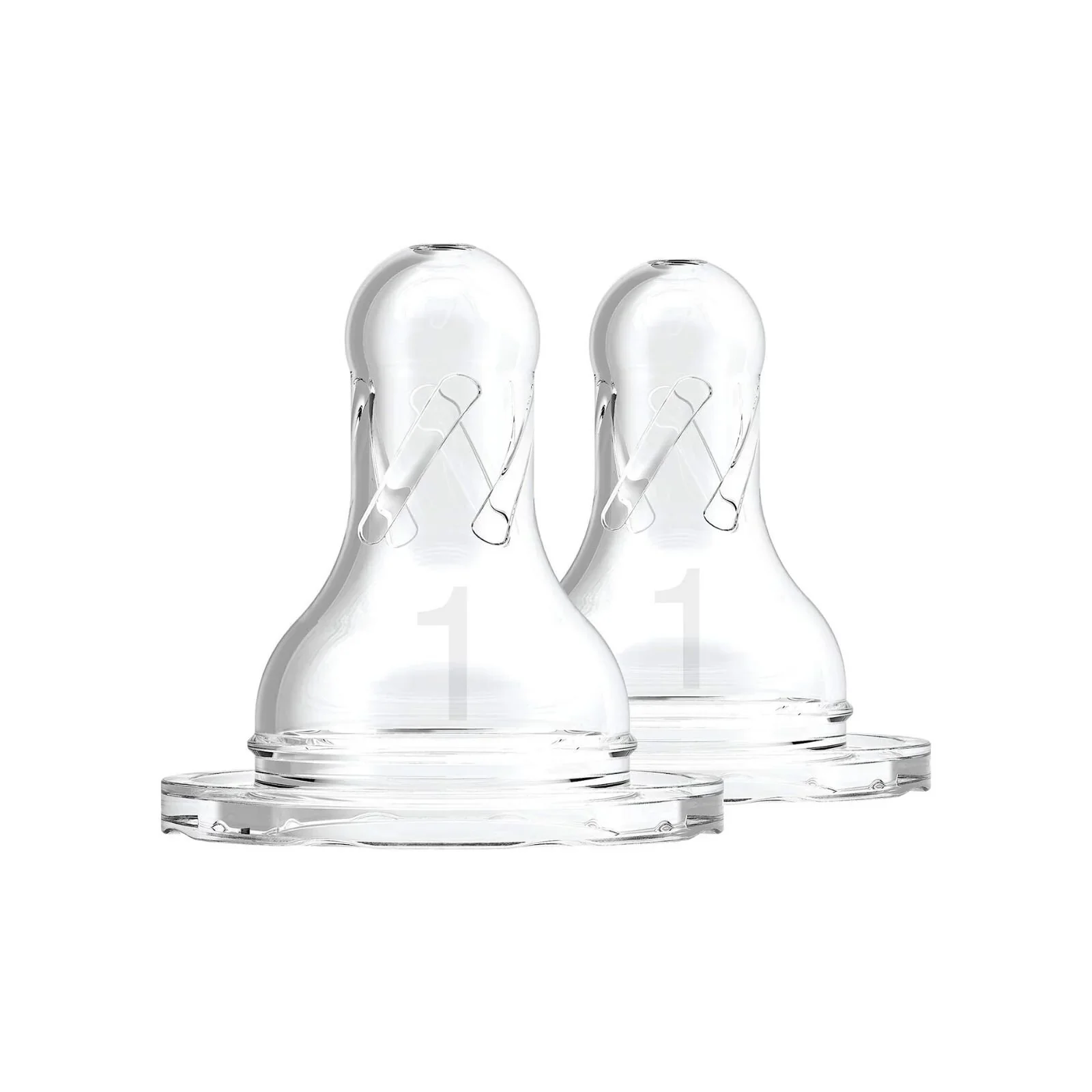 Dr. Brown's Options+ Narrow Neck Level 1 Teats 0+ months Pack of 2 - Image 2