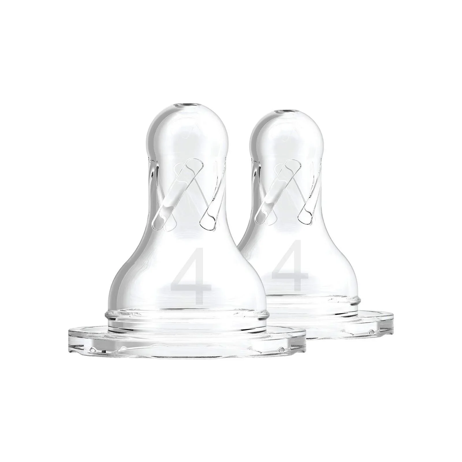 Dr. Brown's Options+ Narrow Neck Level 4 Teats 9+ months Pack of 2 - Image 2