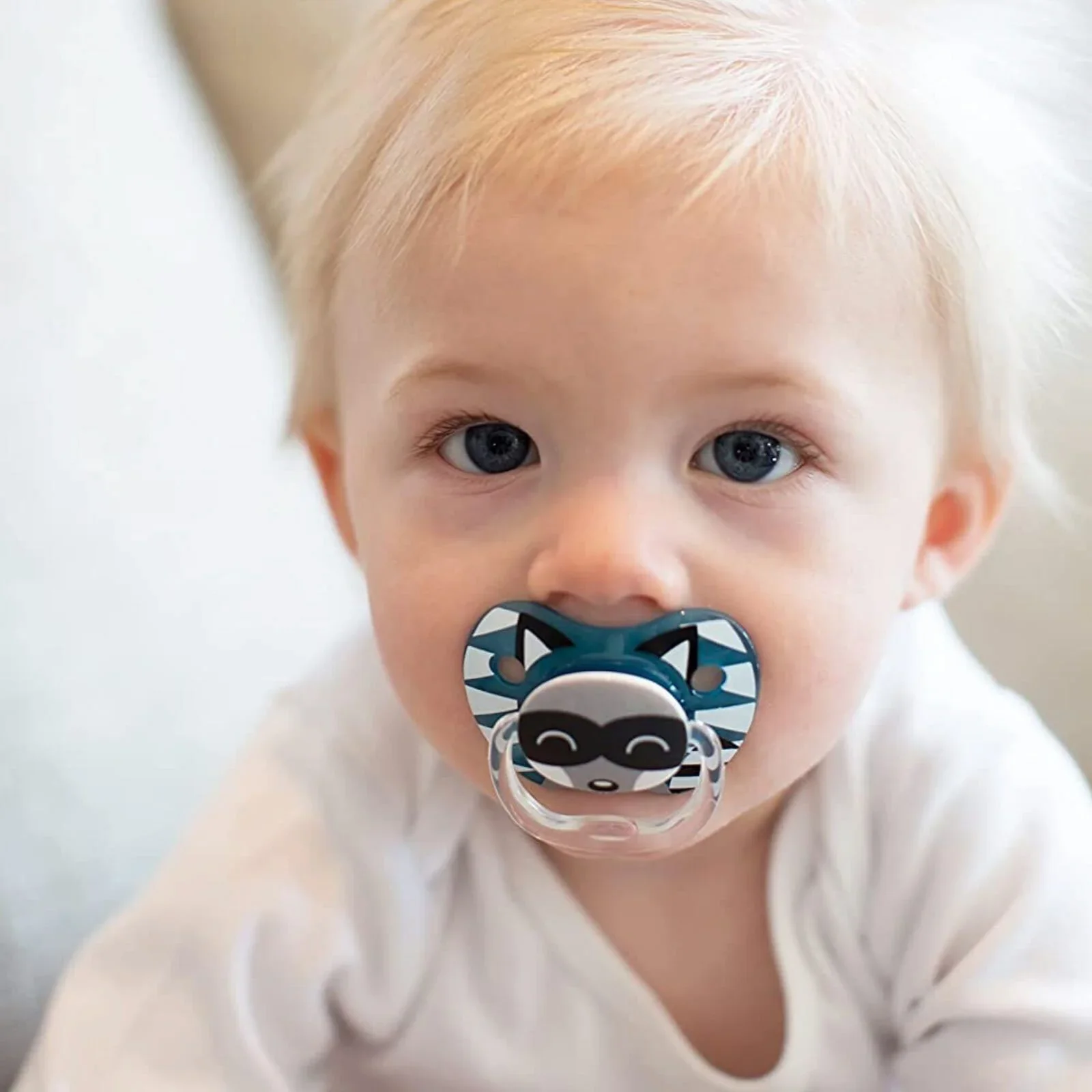Dr. Brown's Prevent Soothers Animal Faces 0-6 months Assorted - Blue - Image 4