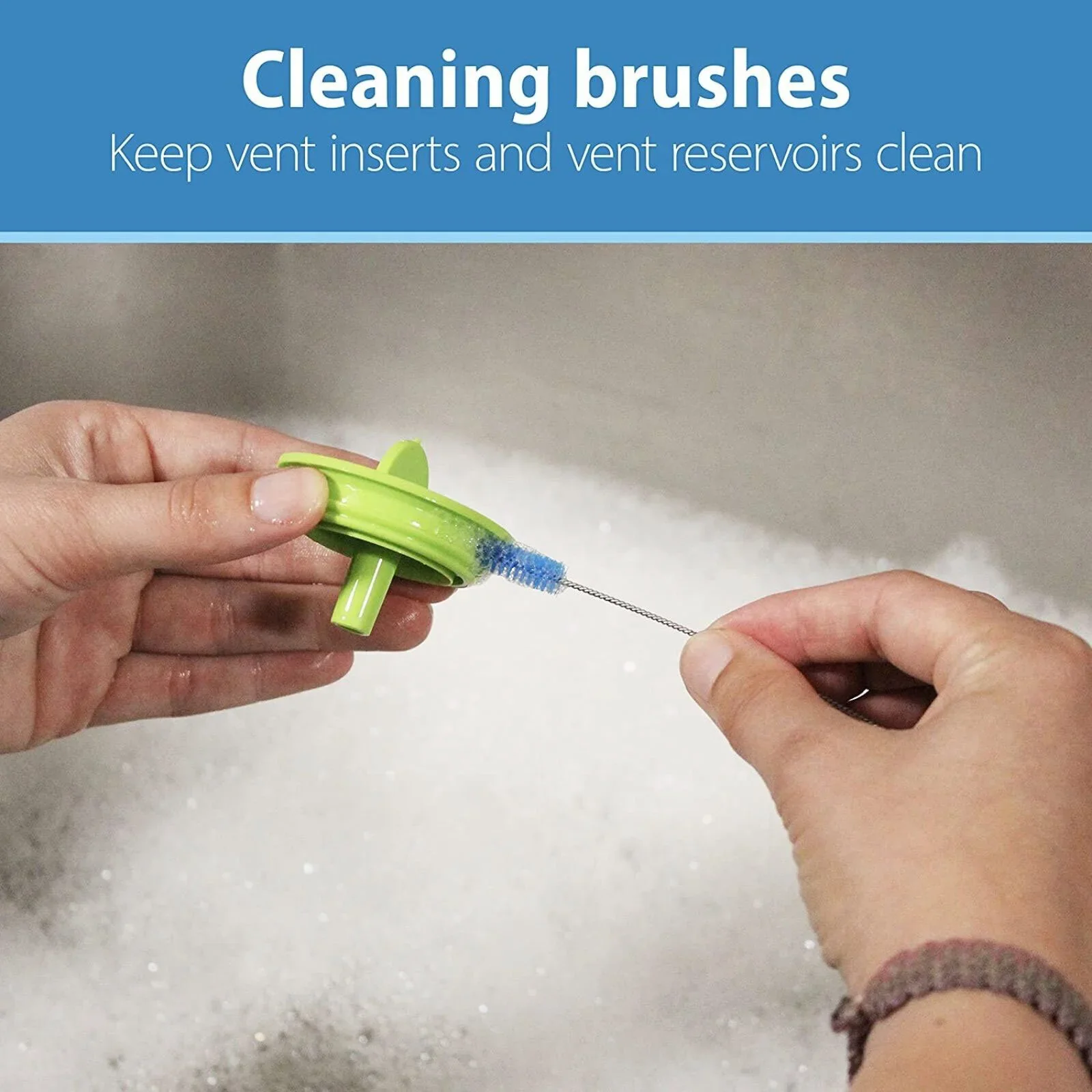 Dr. Brown's Thin Vent Cleaning Brushes 4 pcs - Image 3