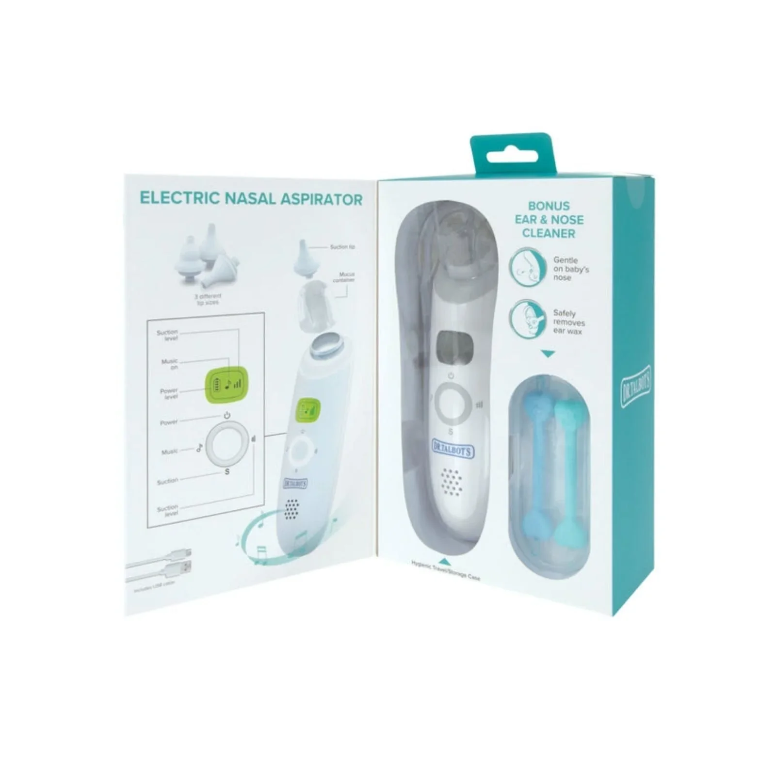 Dr. Talbot's by Nuby Electric Nasal Aspirator 0+ months - White - Image 8