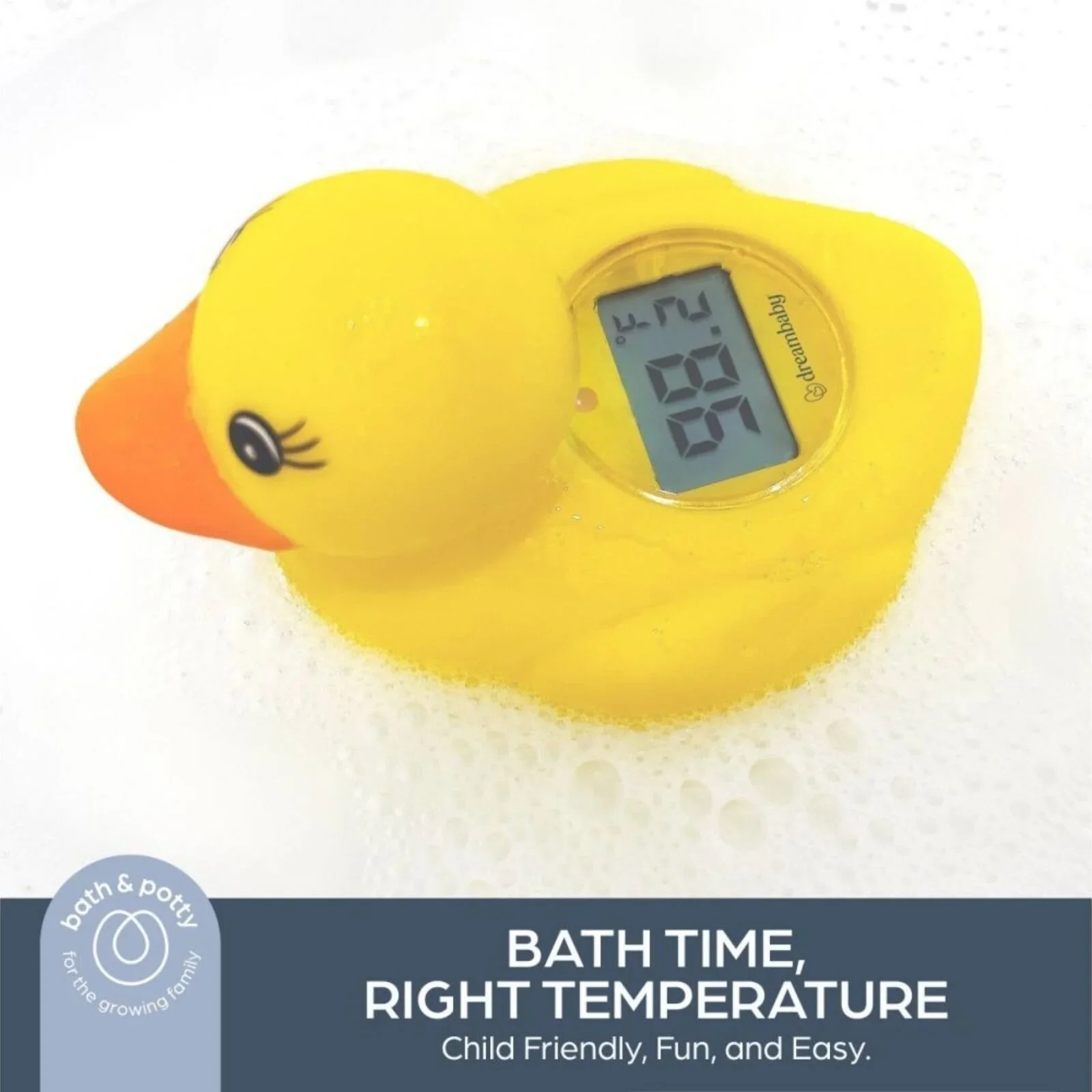 Dreambaby Bath & Room Thermometer - Duck - Image 2