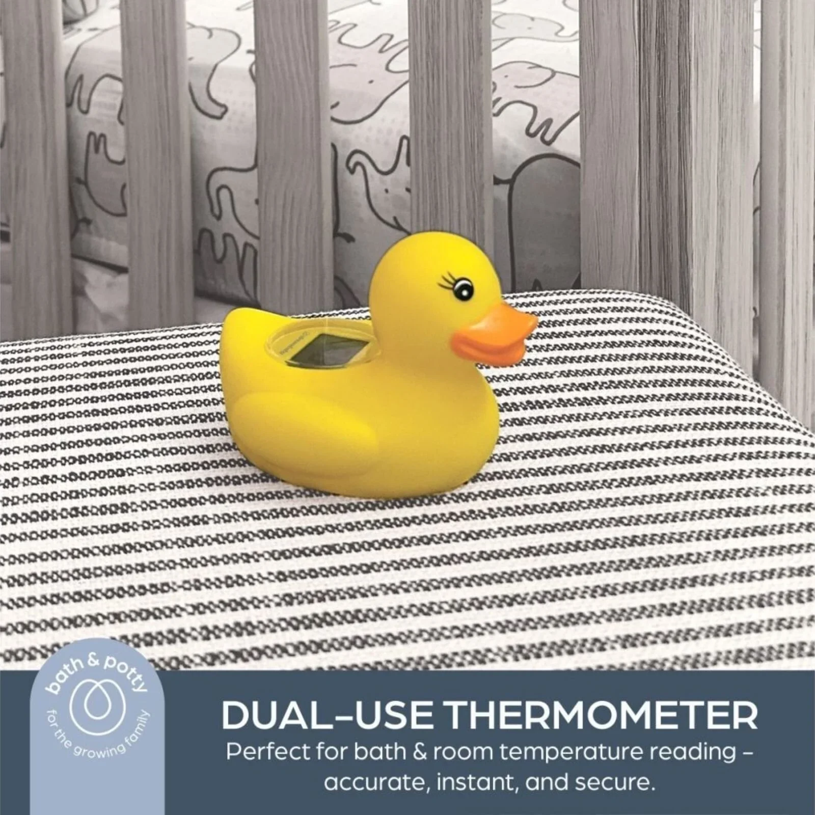 Dreambaby Bath & Room Thermometer - Duck - Image 4
