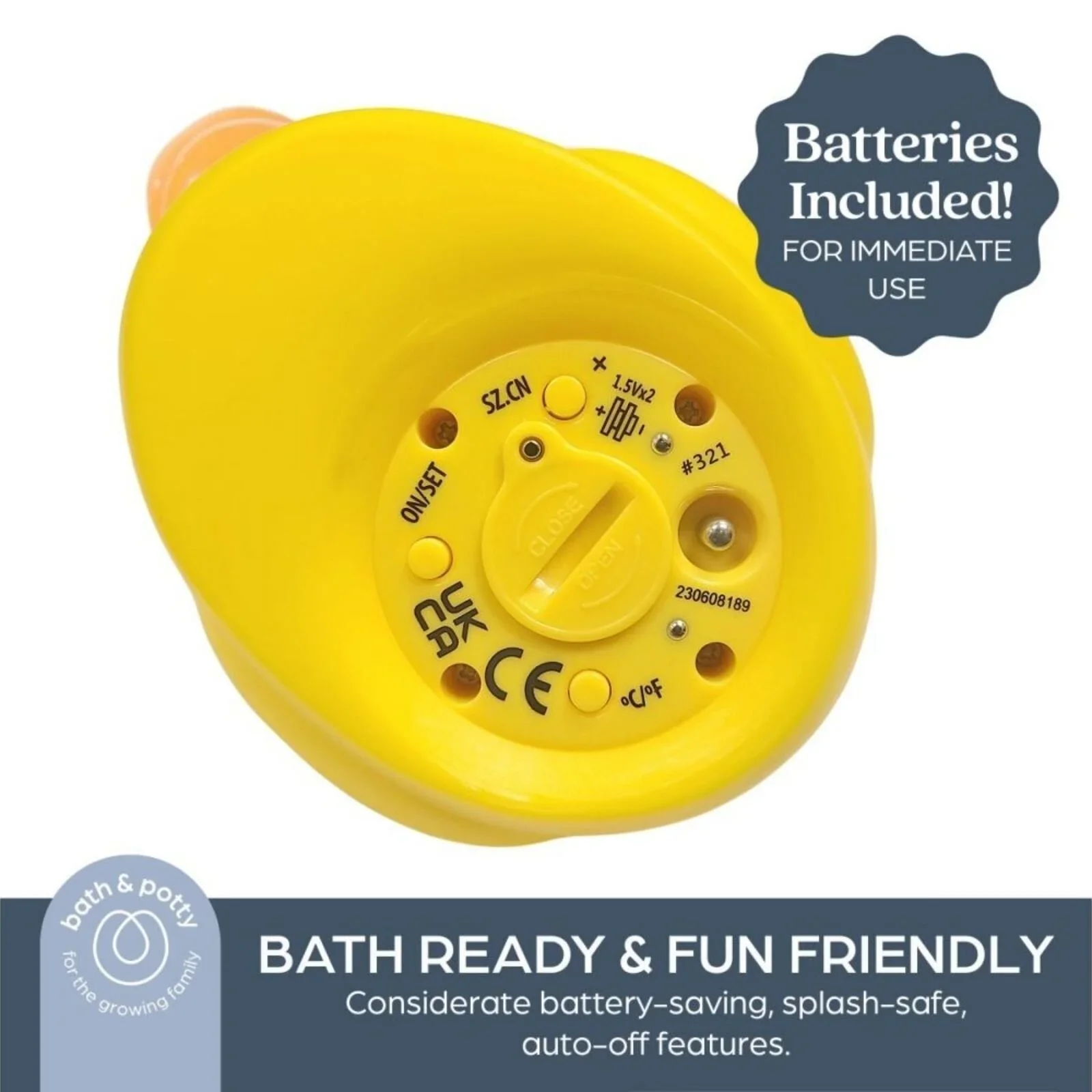 Dreambaby Bath & Room Thermometer - Duck - Image 5