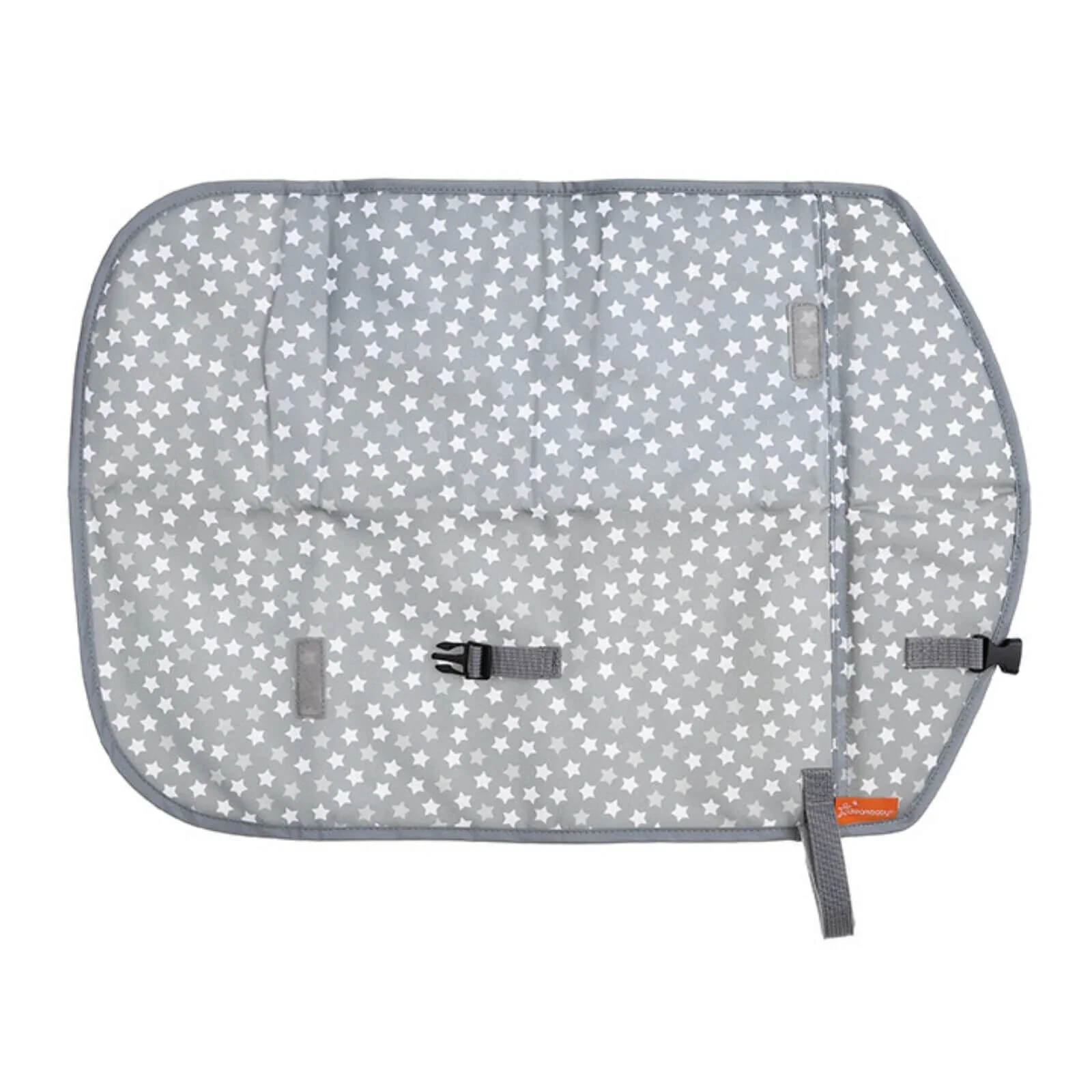 Dreambaby On the Go Baby Changing Mat - Stars Grey - Image 3