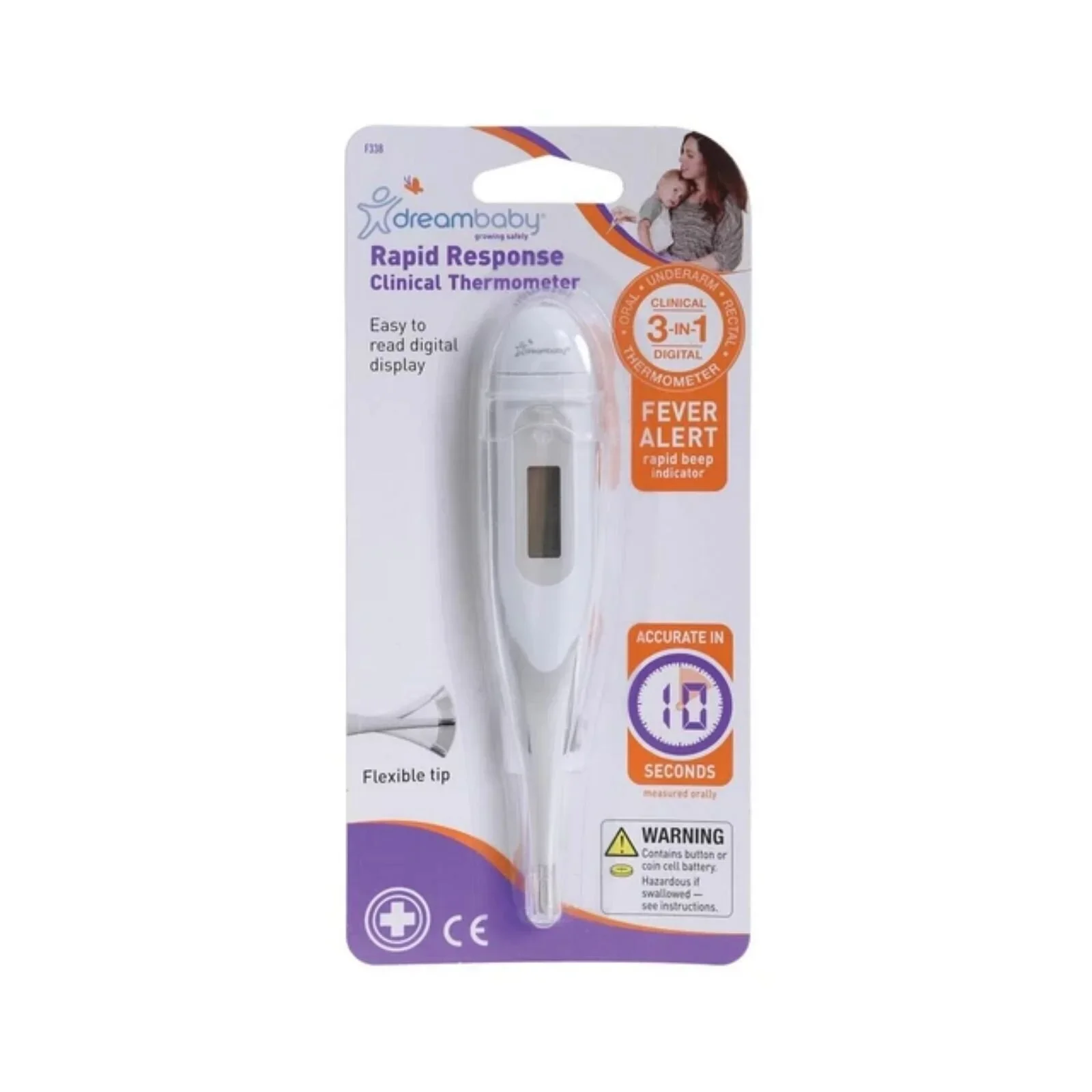 Dreambaby Rapid Response Clinical Digital Thermometer - Image 4