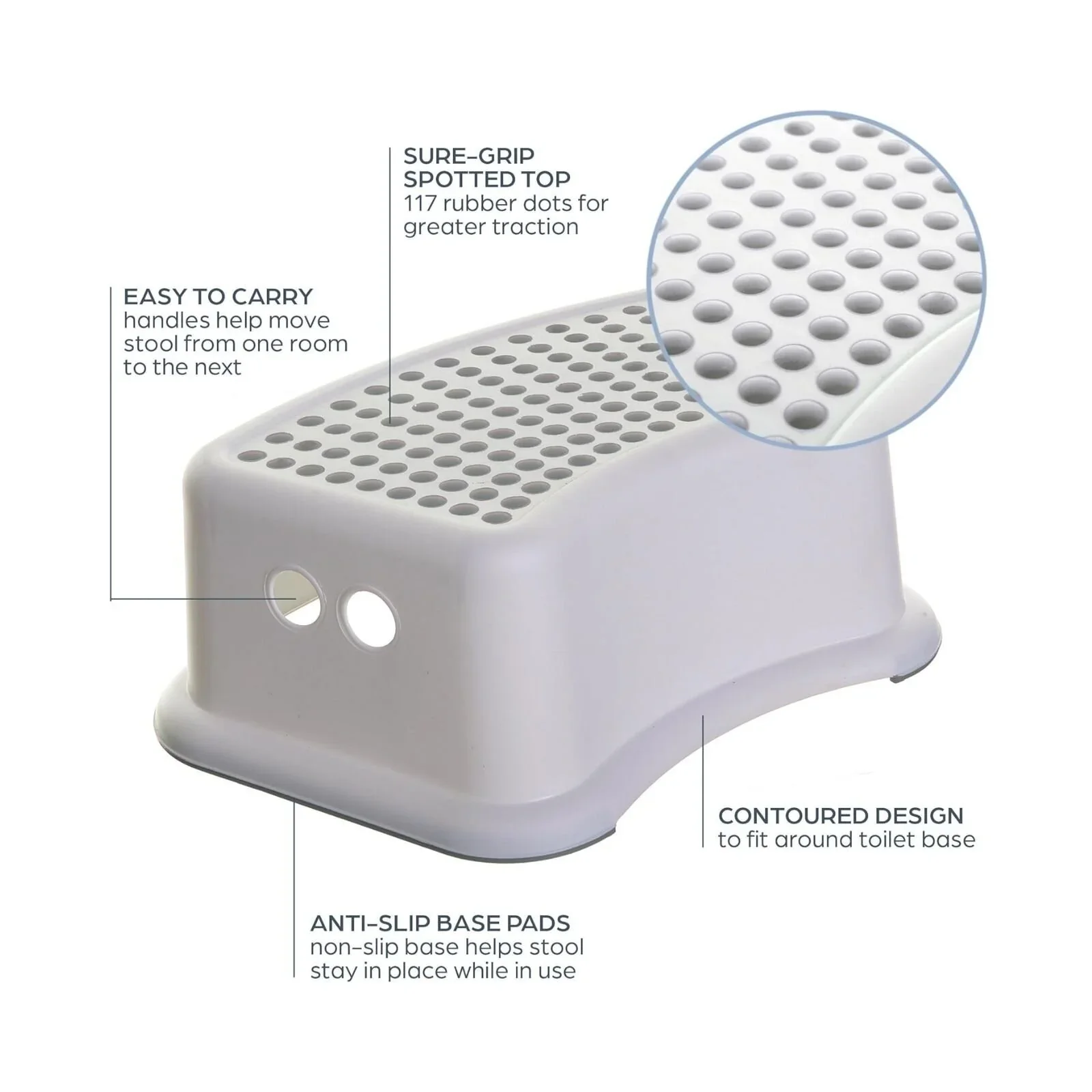 Dreambaby Step Stool - Grey - Image 4