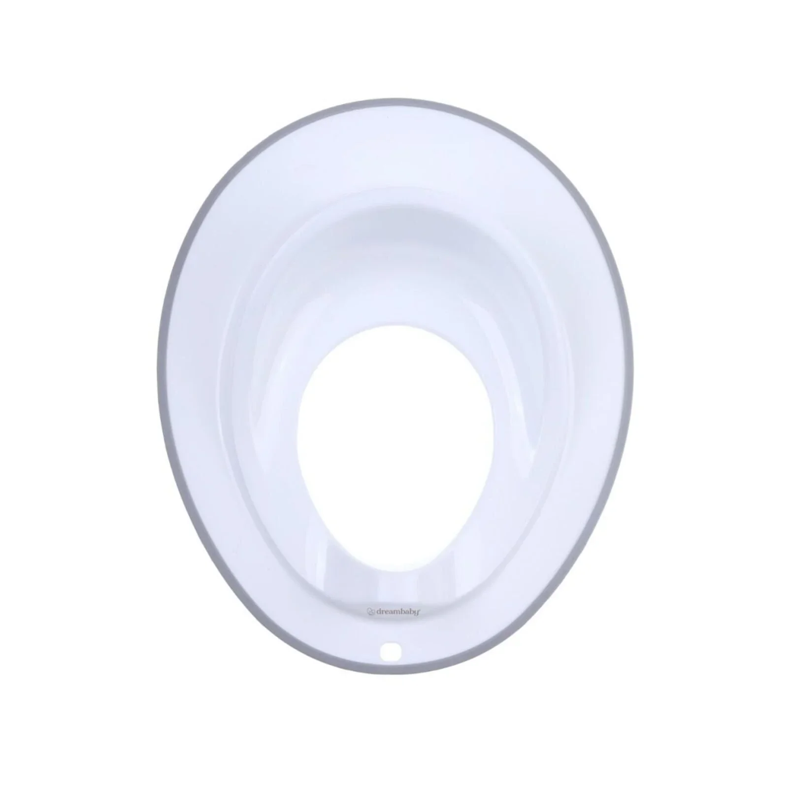 Dreambaby Toilet Topper with Grey Trim - White - Image 3