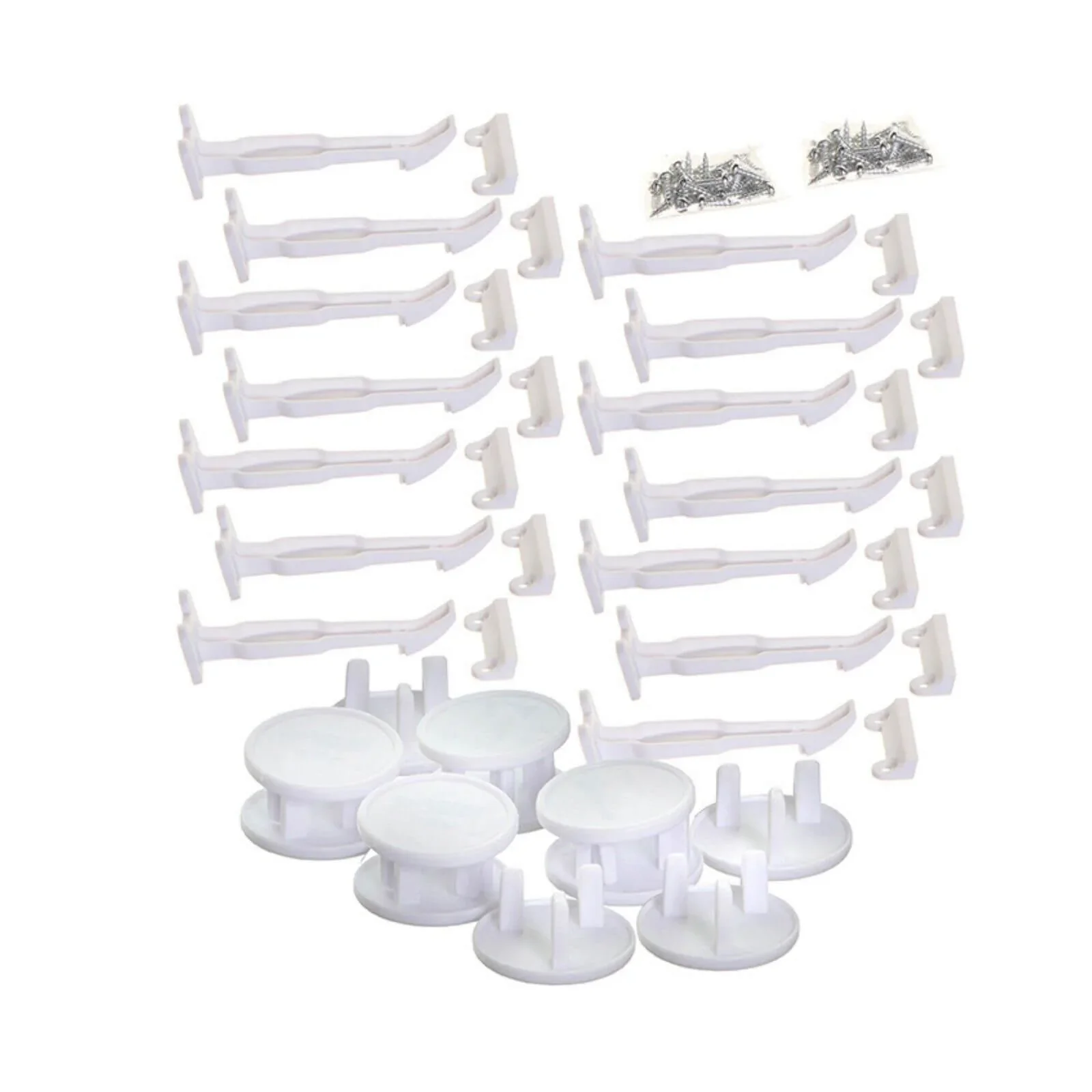 Dreambaby Wide-Grip Safety Catches 14 pcs & Socket Covers 12 pcs - Image 2