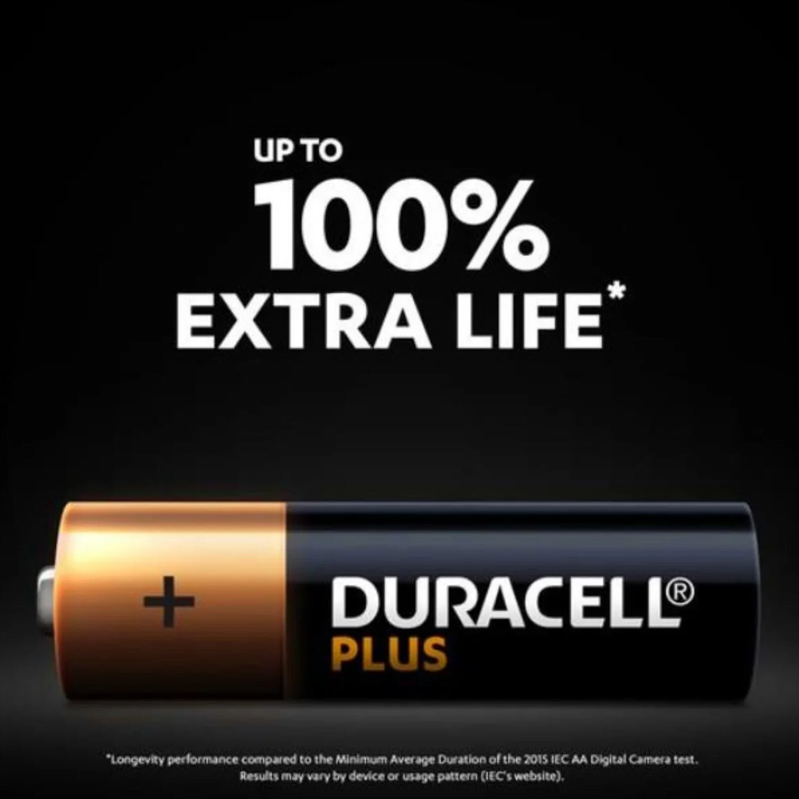 Duracell Plus AA Alkaline Batteries 4 pcs - Image 2