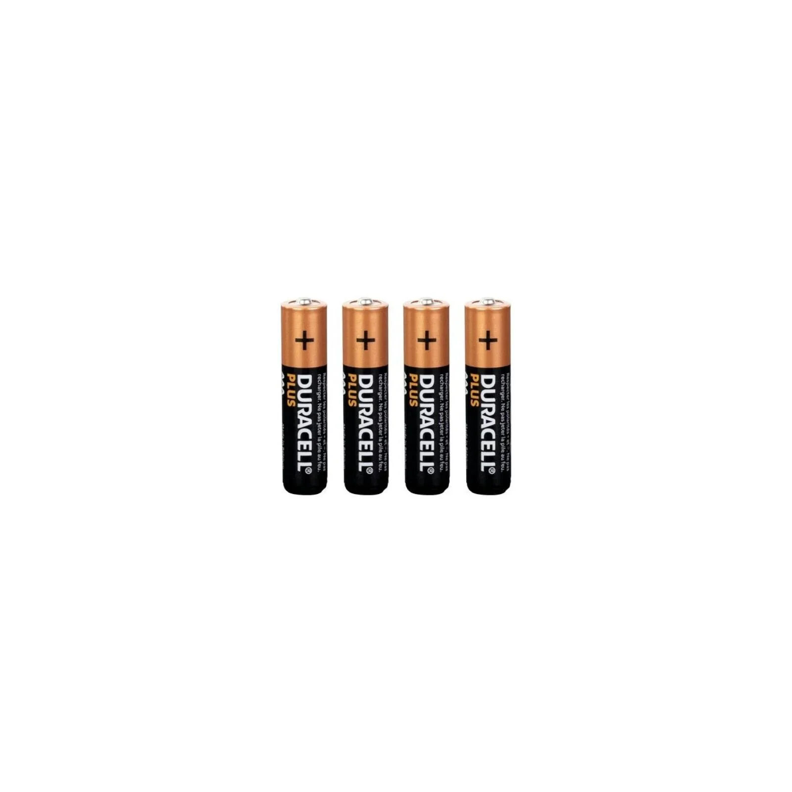 Duracell Plus AAA Alkaline Batteries 4 pcs - Image 2