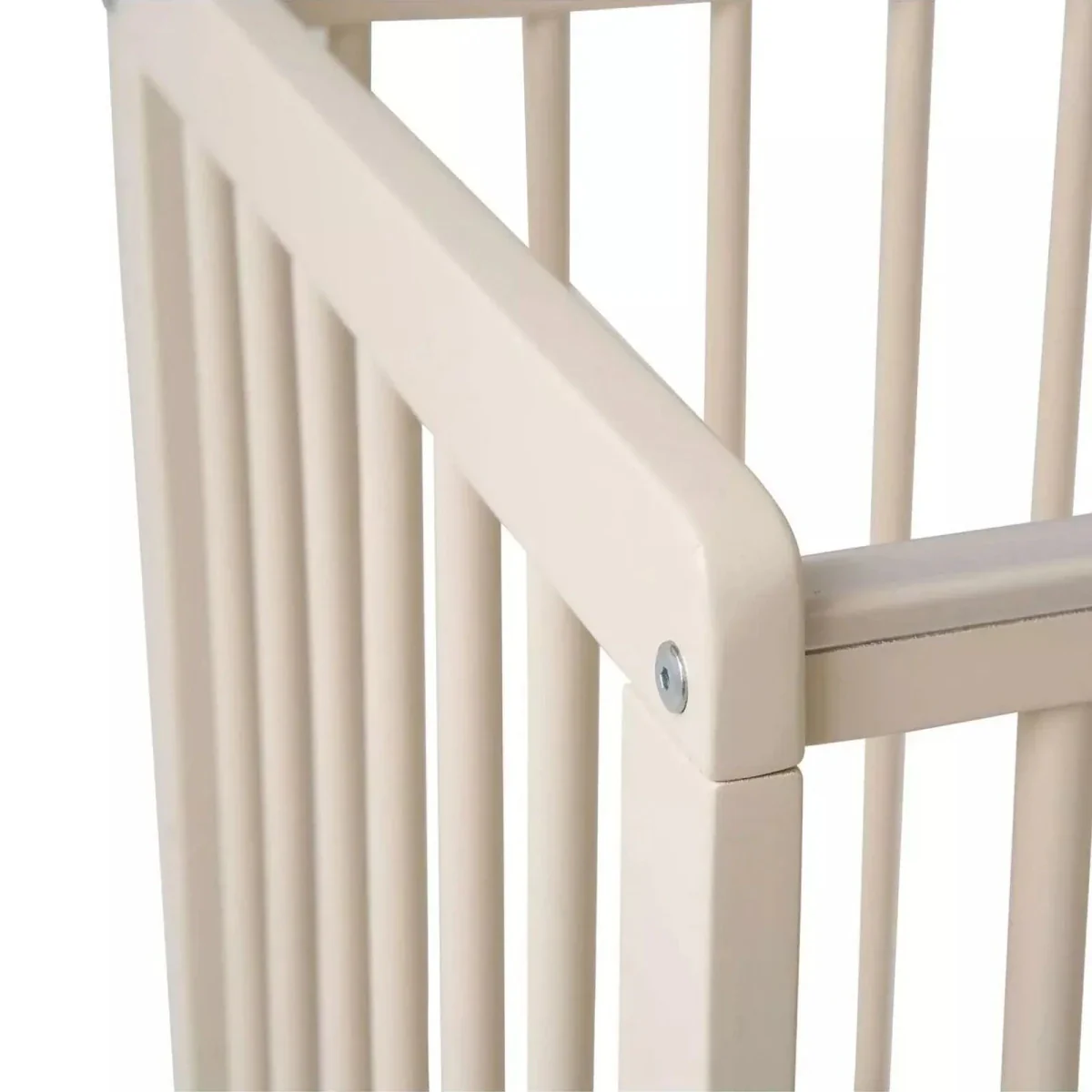 East Coast Space Saver Cot with Mattress Bundle - Cashmere - Image 3