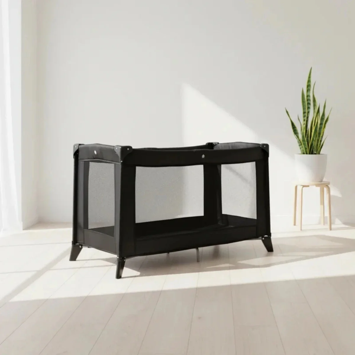 East Coast Travel Cot - Black - Image 10