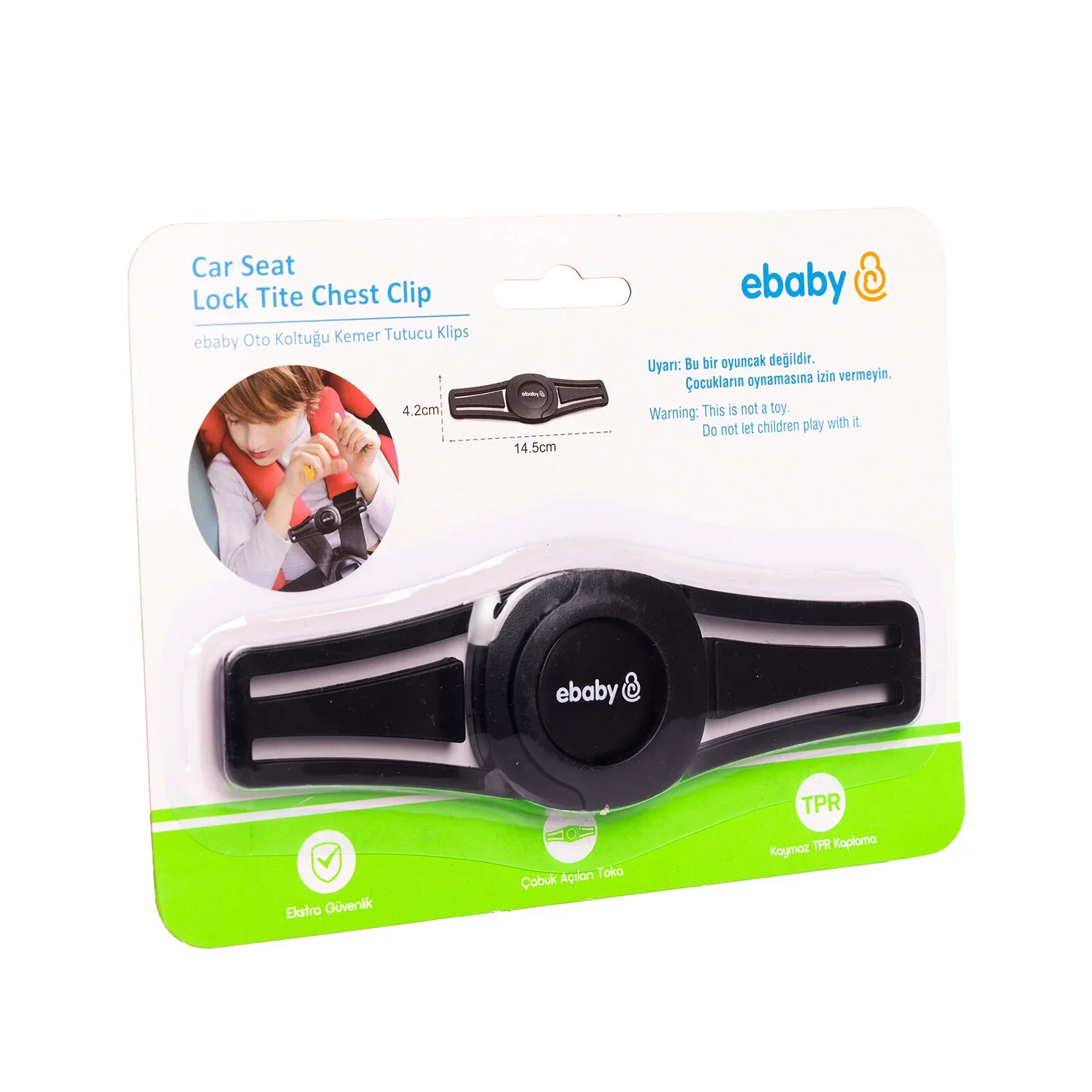 ebaby Car Seat Harness Chest Clip - Image 7