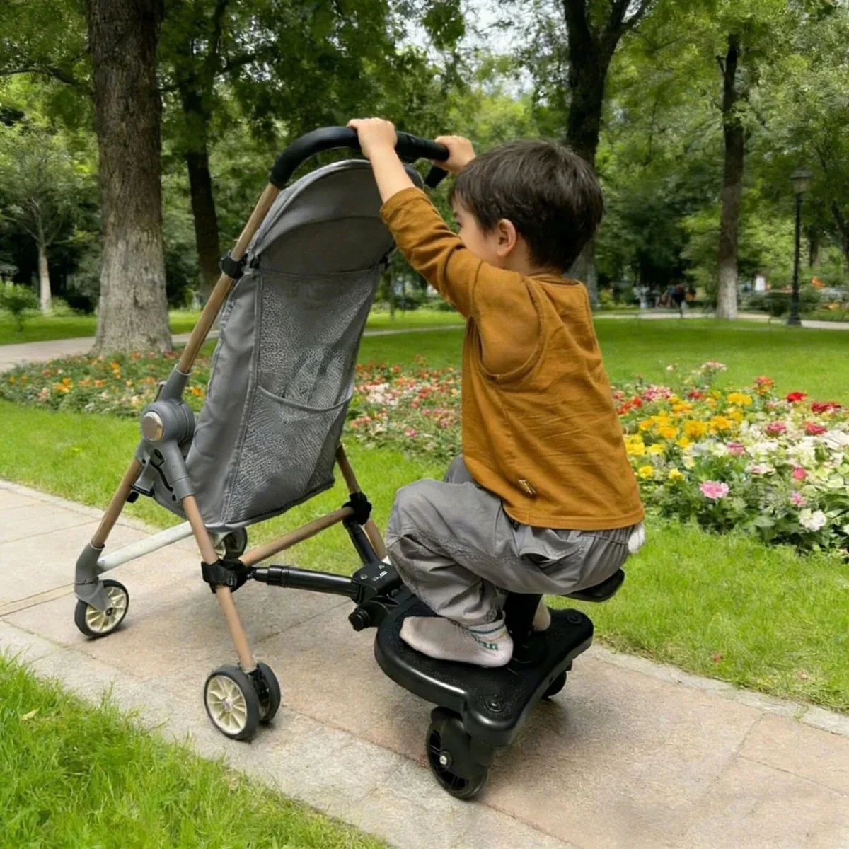 baby plus Stroller Wheeled Board - Image 4