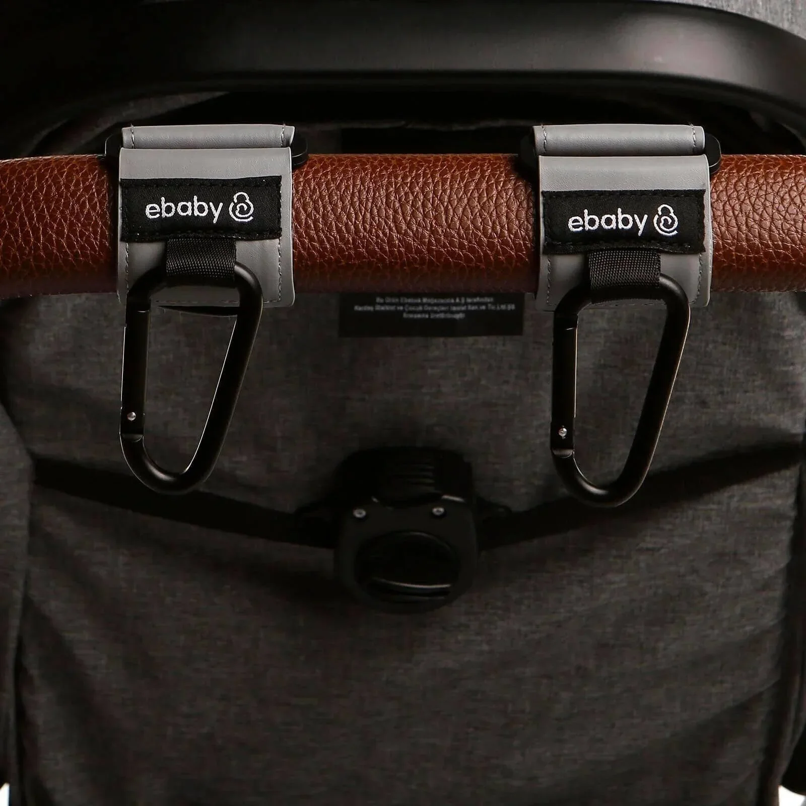 ebaby Universal Stroller Carrying Hook - Double Set - Image 5