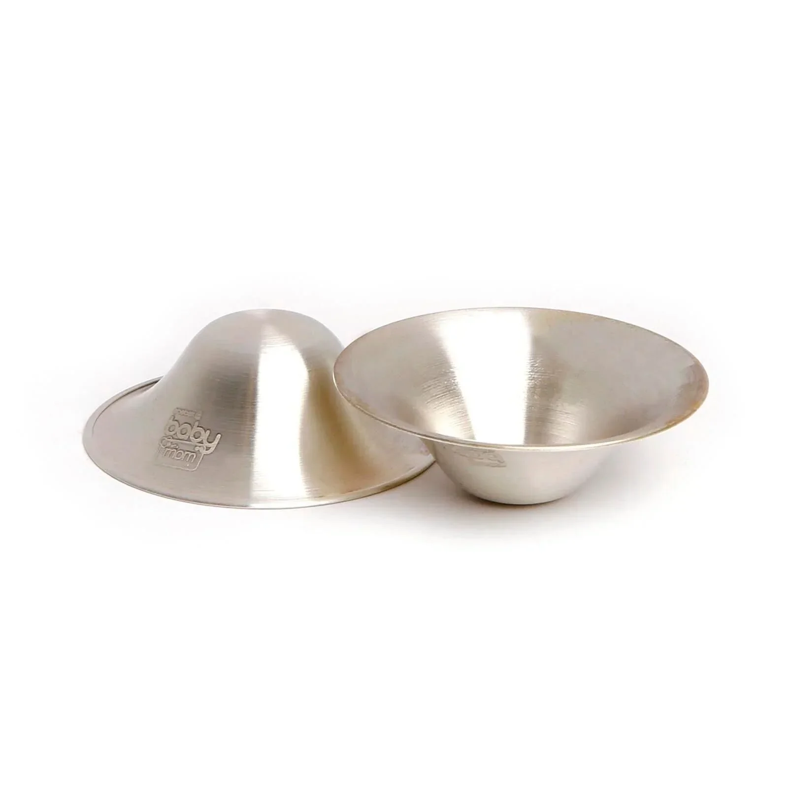 ebebek baby mom 2-Pack 999 Sterling Silver Nipple Shield Cover/Nipple Cups - Image 6