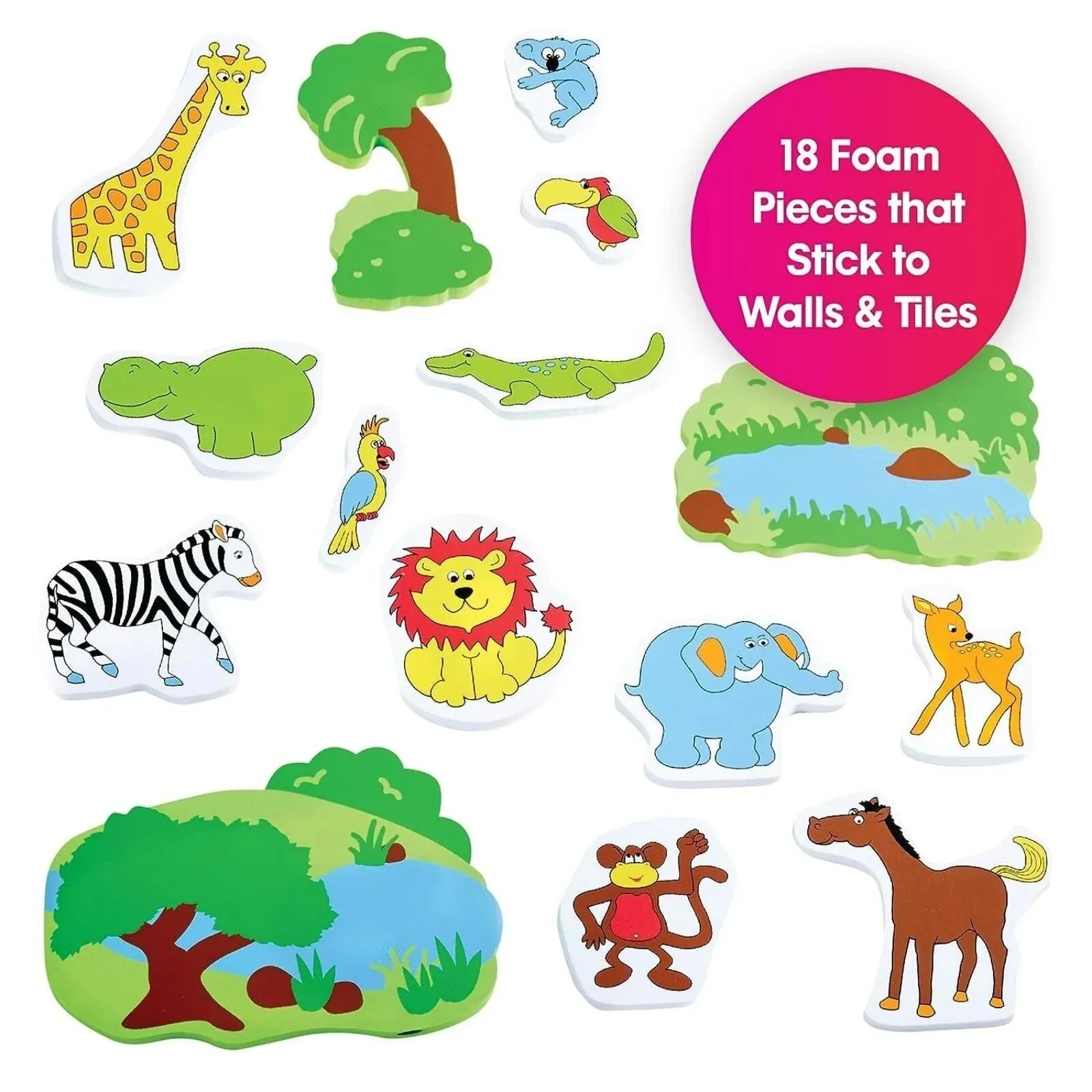 Edushape Bathtime Magic Creations - Jungle Fun - Image 2