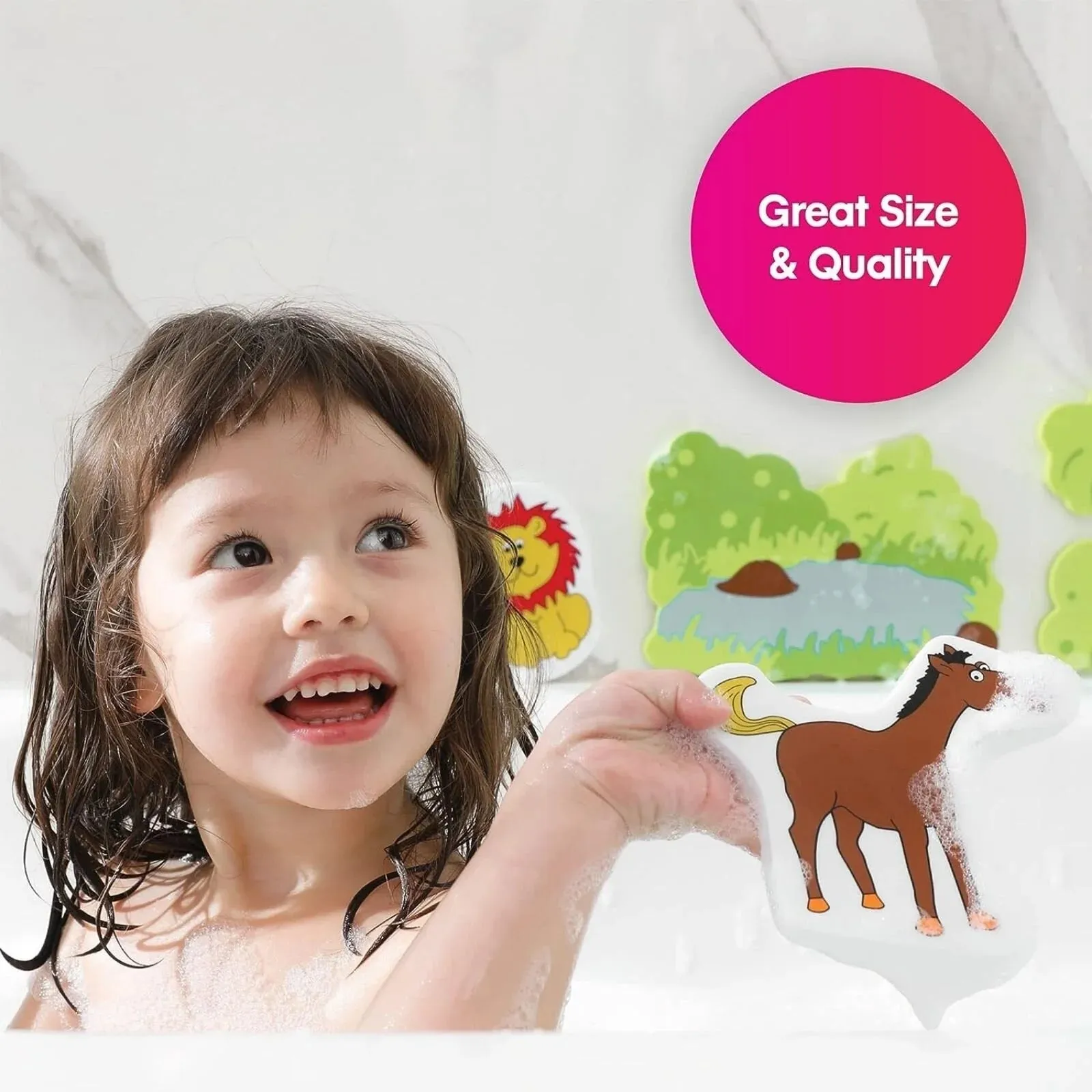 Edushape Bathtime Magic Creations - Jungle Fun - Image 3