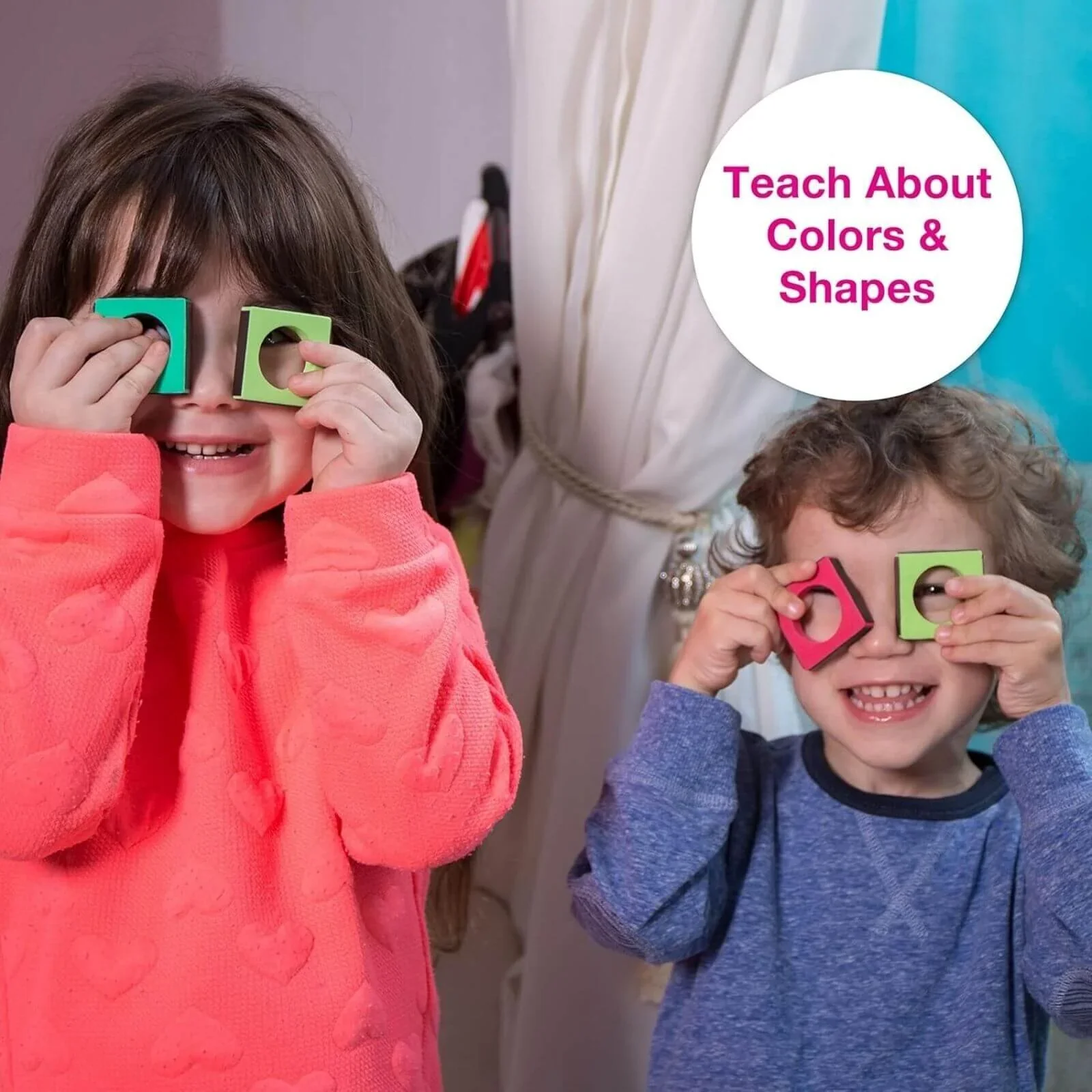 Edushape Magnetic Shapes with Board, 54 pcs - Image 4