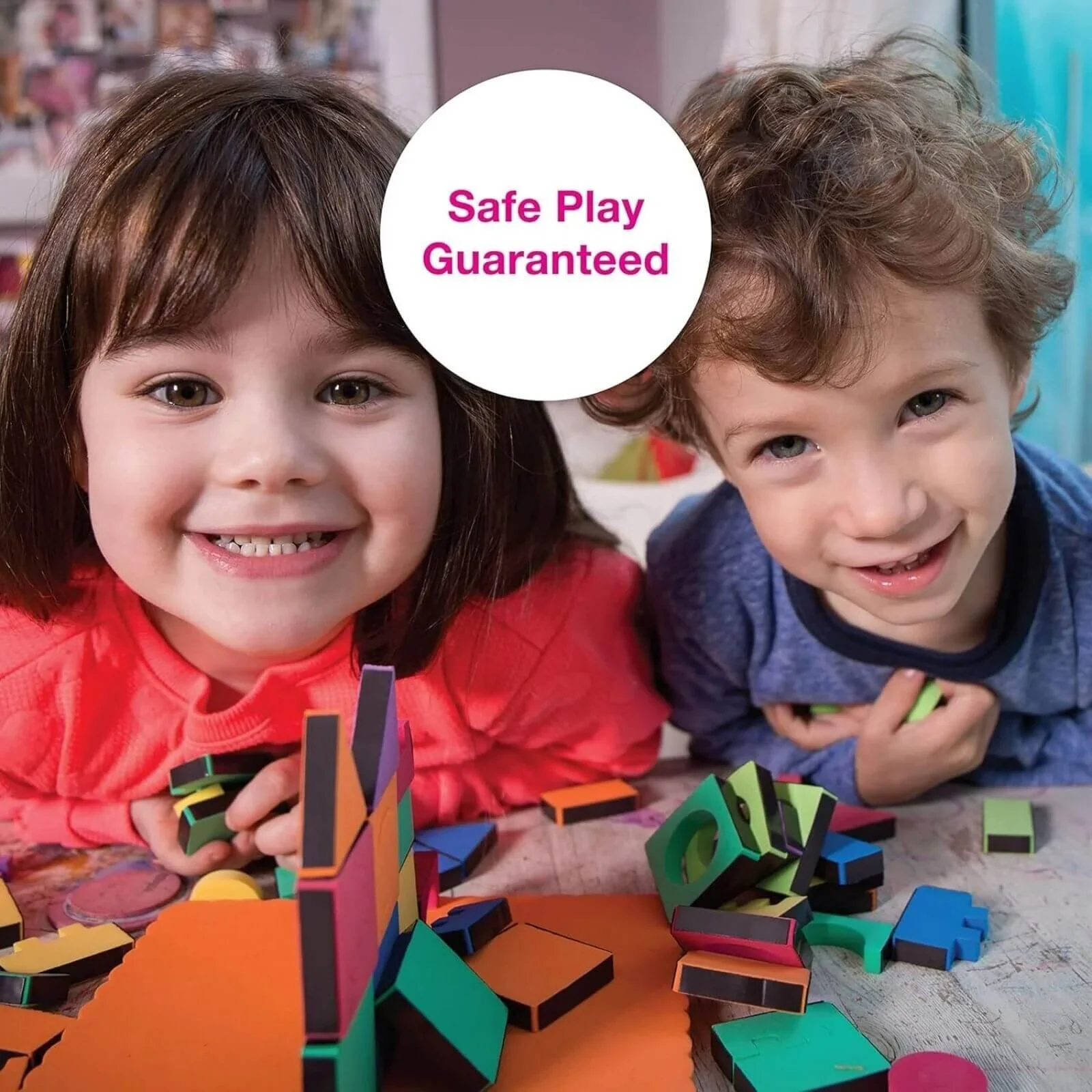 Edushape Magnetic Shapes with Board, 54 pcs - Image 6