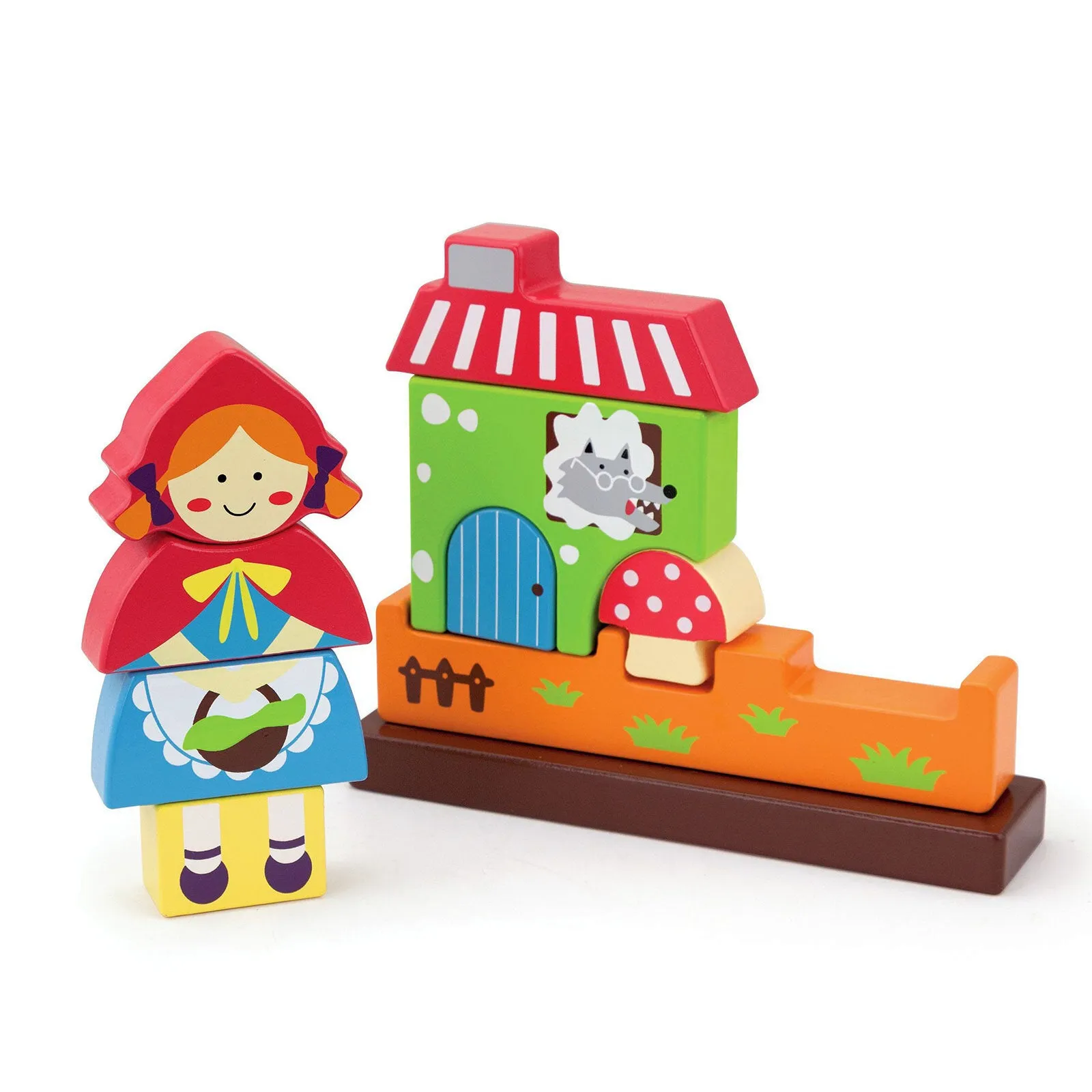 Edushape Red Riding Hood Magnetic Blocks - Image 2