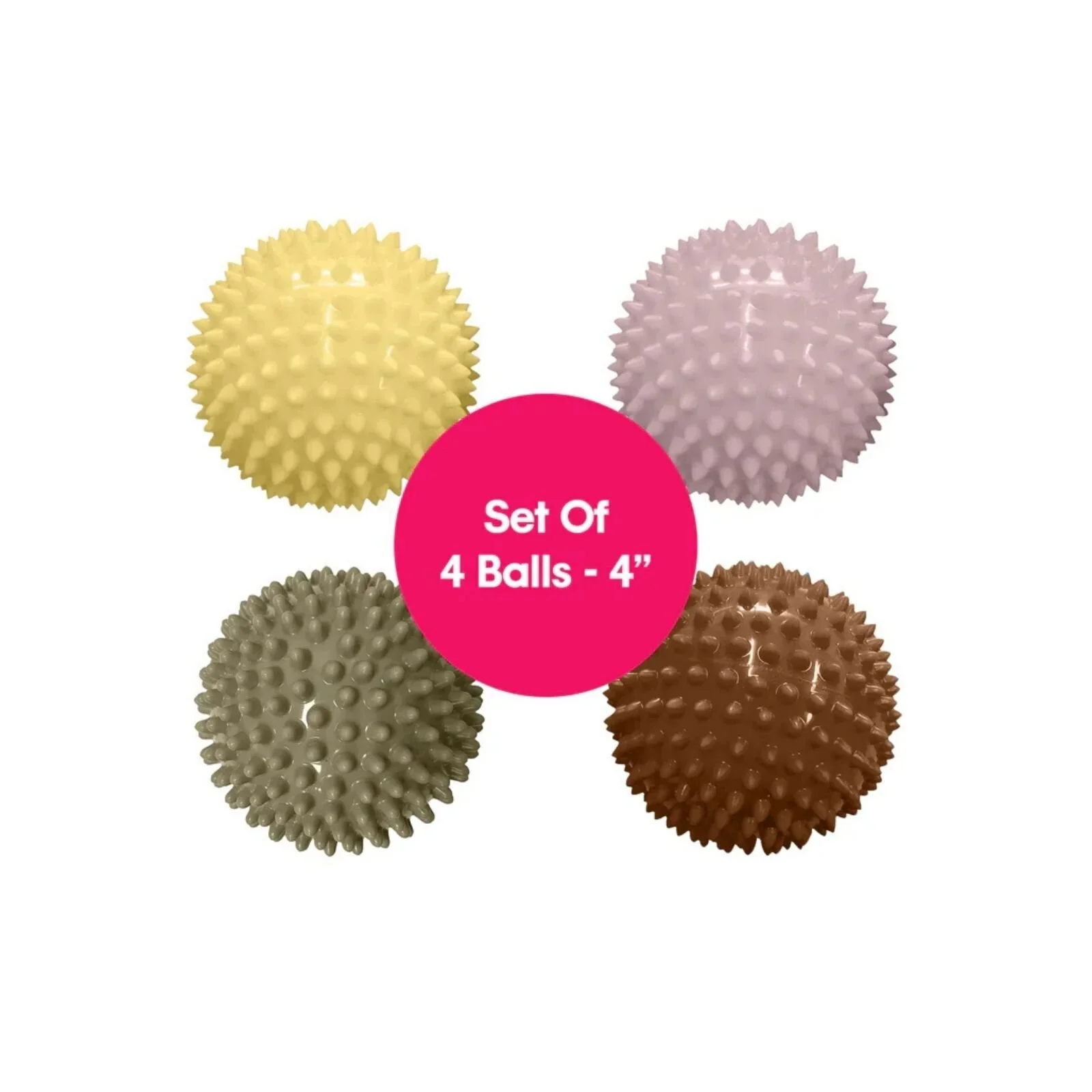 Edushape Sensory Ball Boho Chic 10cm 4 pcs - Image 2