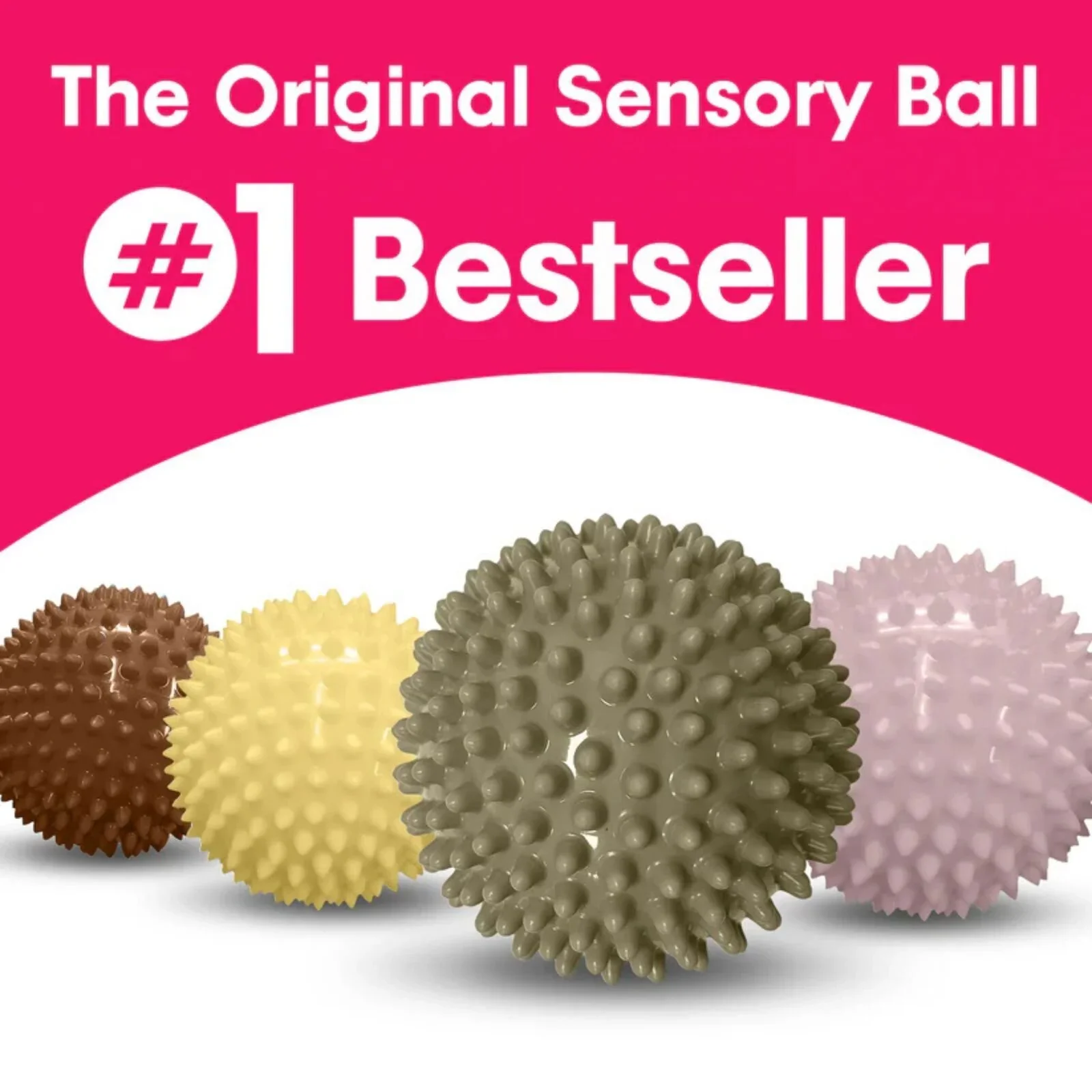 Edushape Sensory Ball Boho Chic 10cm 4 pcs - Image 7