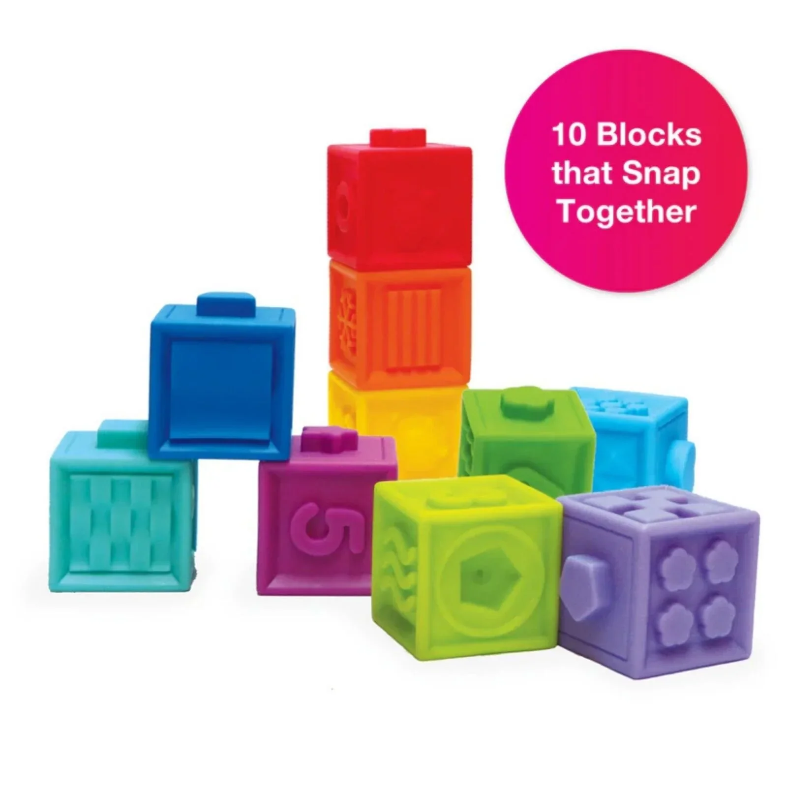 Edushape Textured Pop Blocks - Image 2