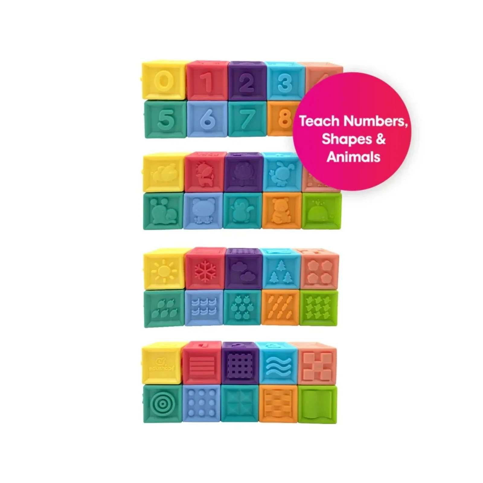 Edushape Textured Pop Blocks - Image 5