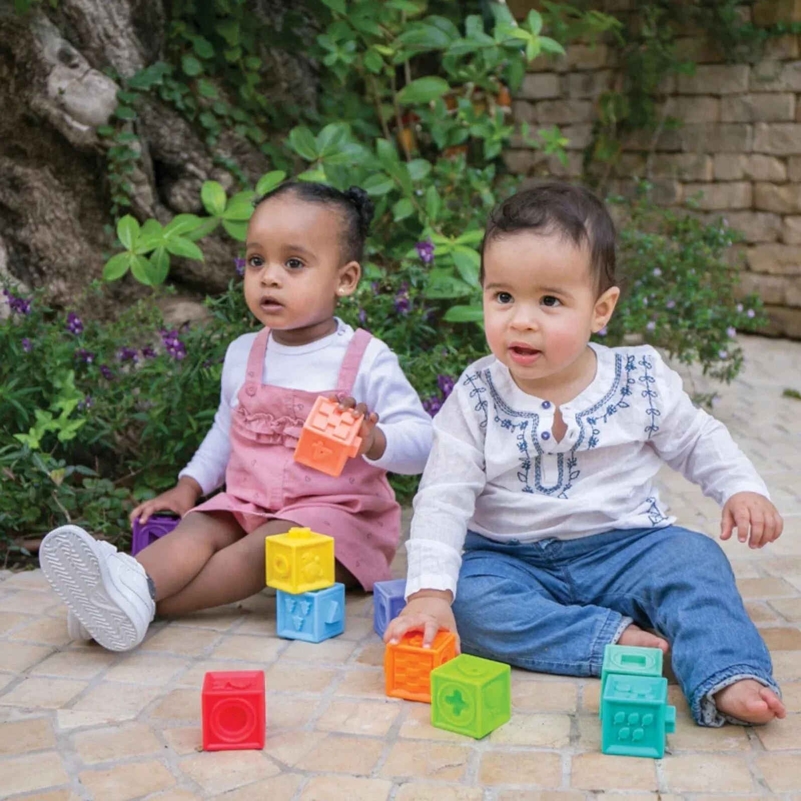 Edushape Textured Pop Blocks - Image 6
