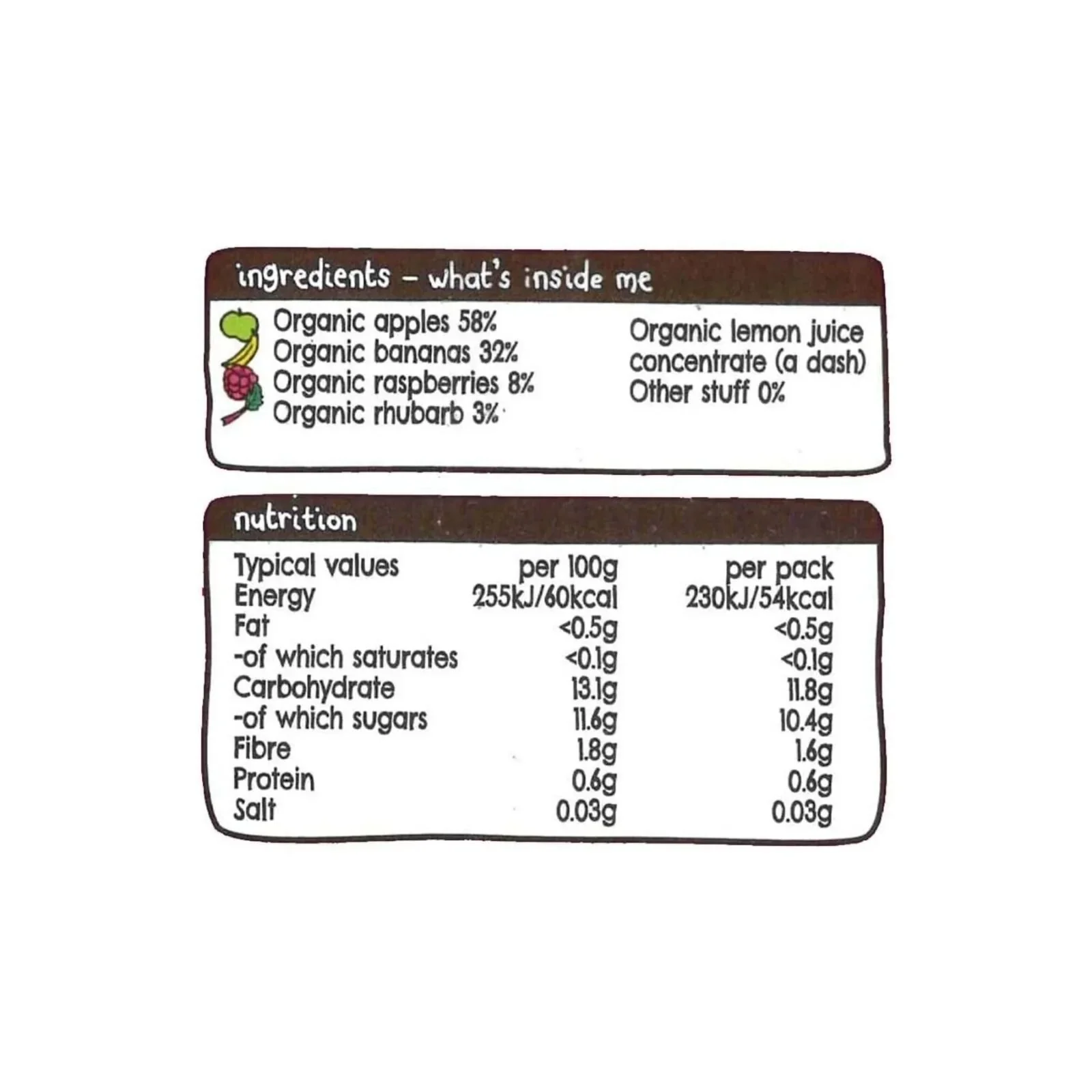 Ella's Kitchen Organic Smoothie The Pink One Baby Food Pouch 6+ Months 90g - Image 4