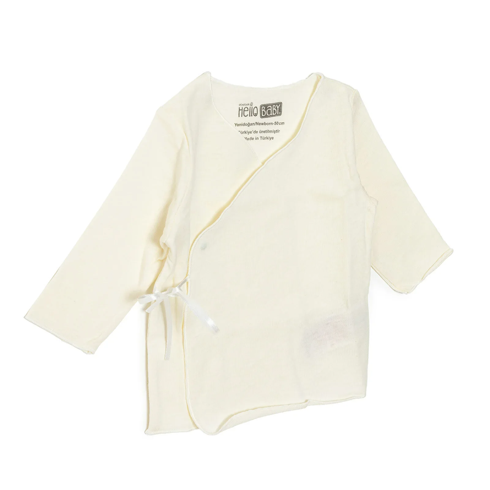 HelloBaby Wrapover Top 2-Pack - Ecru - Image 4