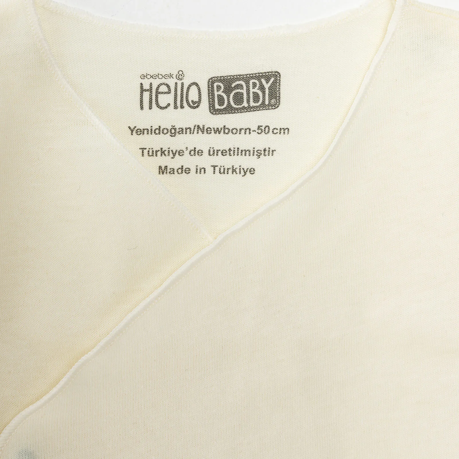 HelloBaby Wrapover Top 2-Pack - Ecru - Image 5