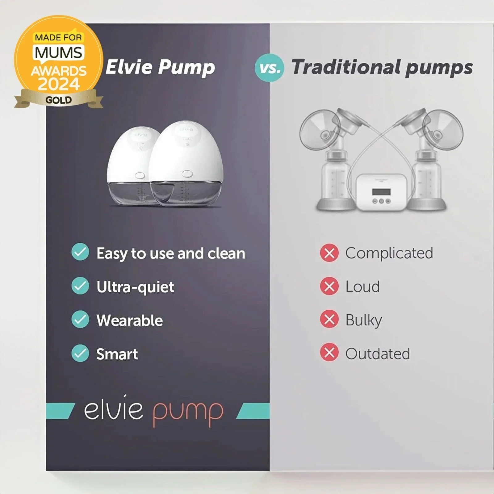 Elvie Pump Single Ultra-Quiet Wearable Electric Breast Pump - Image 7