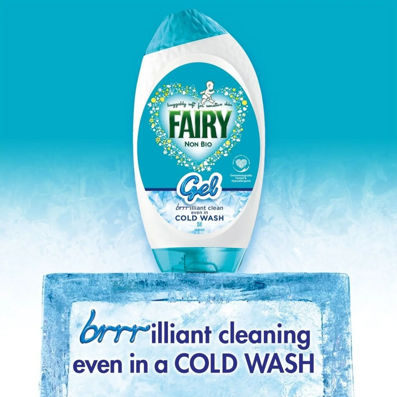 Fairy Non Bio Gel for Sensitive Skin 64 Washes - Image 3