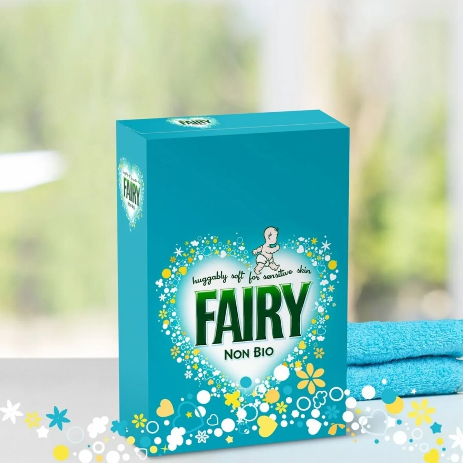 Fairy Non Bio Washing Powder 40 Washes - Image 3