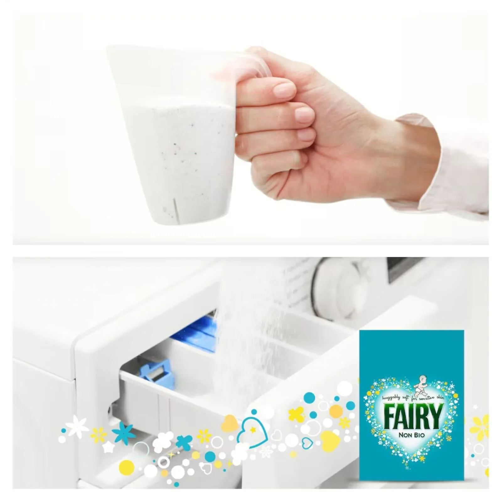 Fairy Non Bio Washing Powder 40 Washes - Image 6